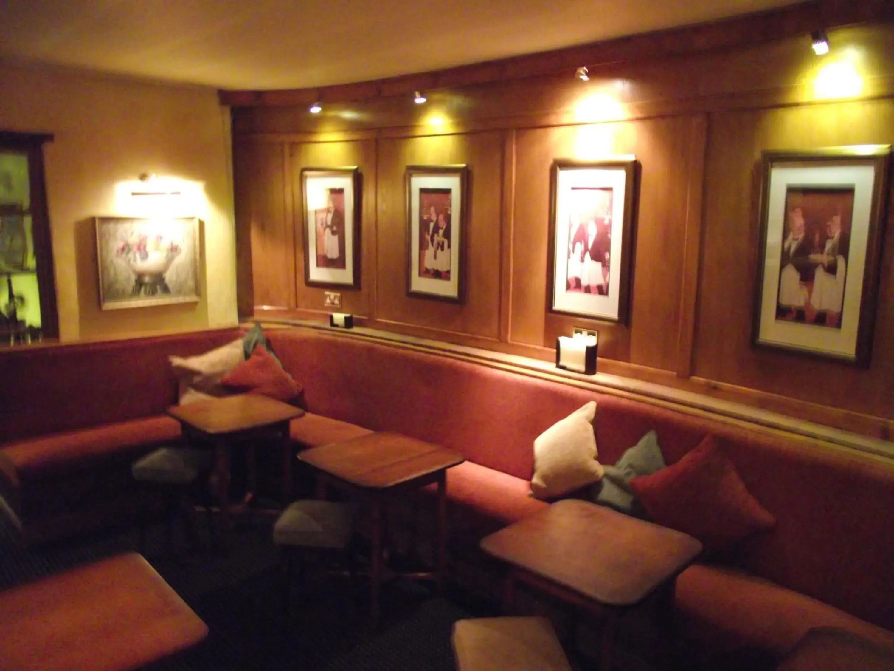 Decorative detail, Lounge/Bar in The Rugby Hotel