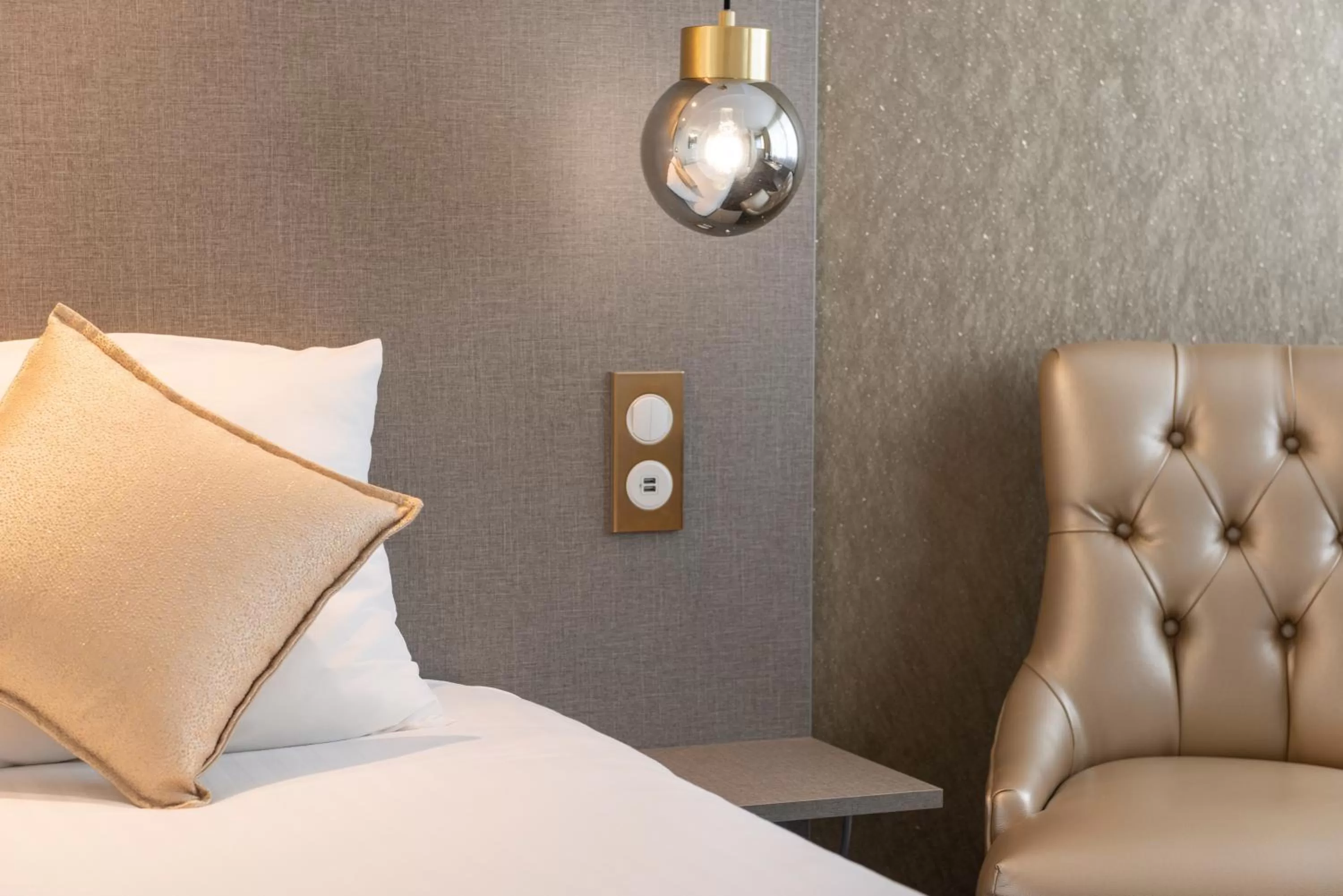 Bed in The Originals City, Hôtel Rennes Sud