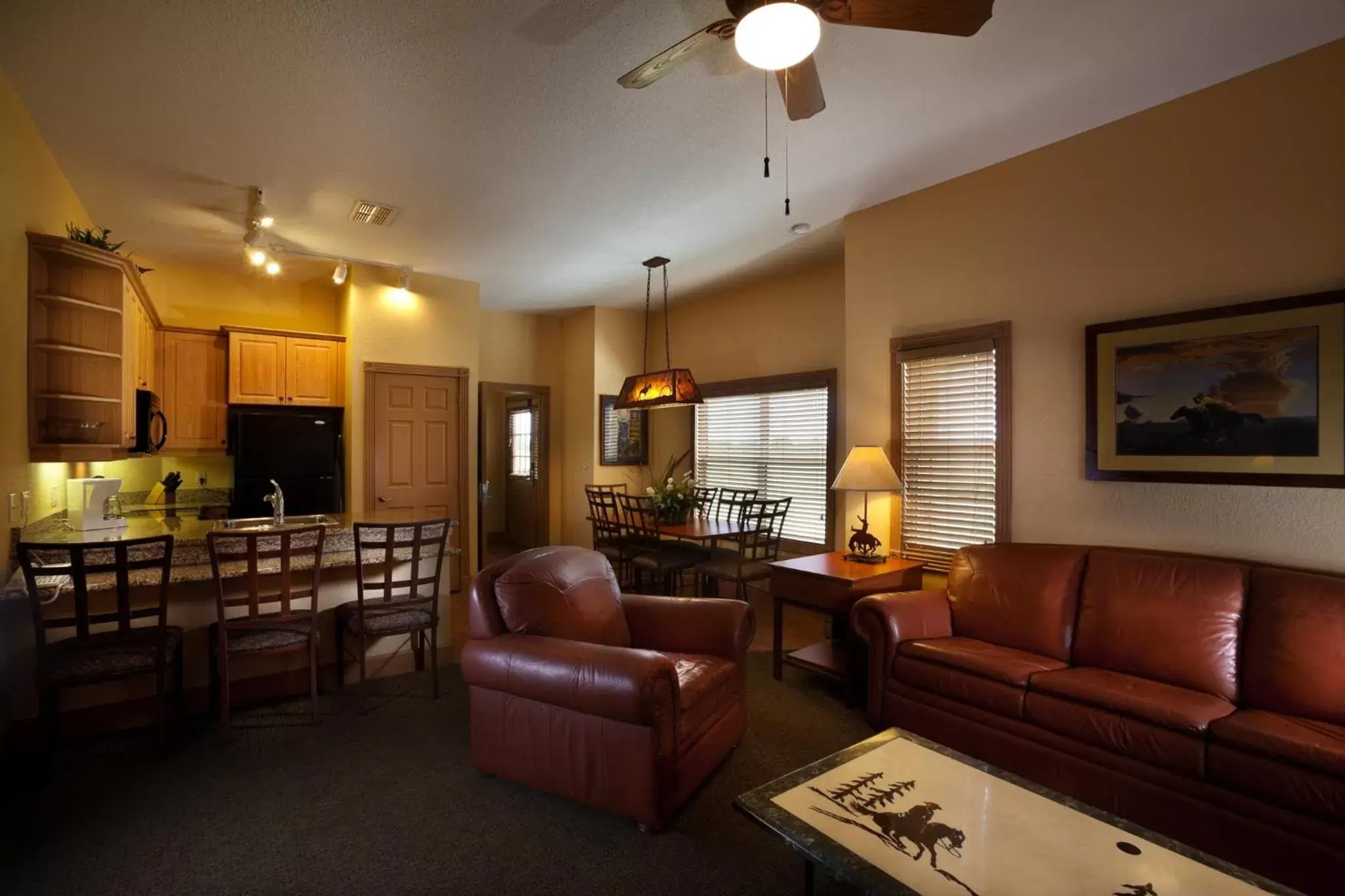 Kitchen or kitchenette, Seating Area in Westgate River Ranch Resort & Rodeo