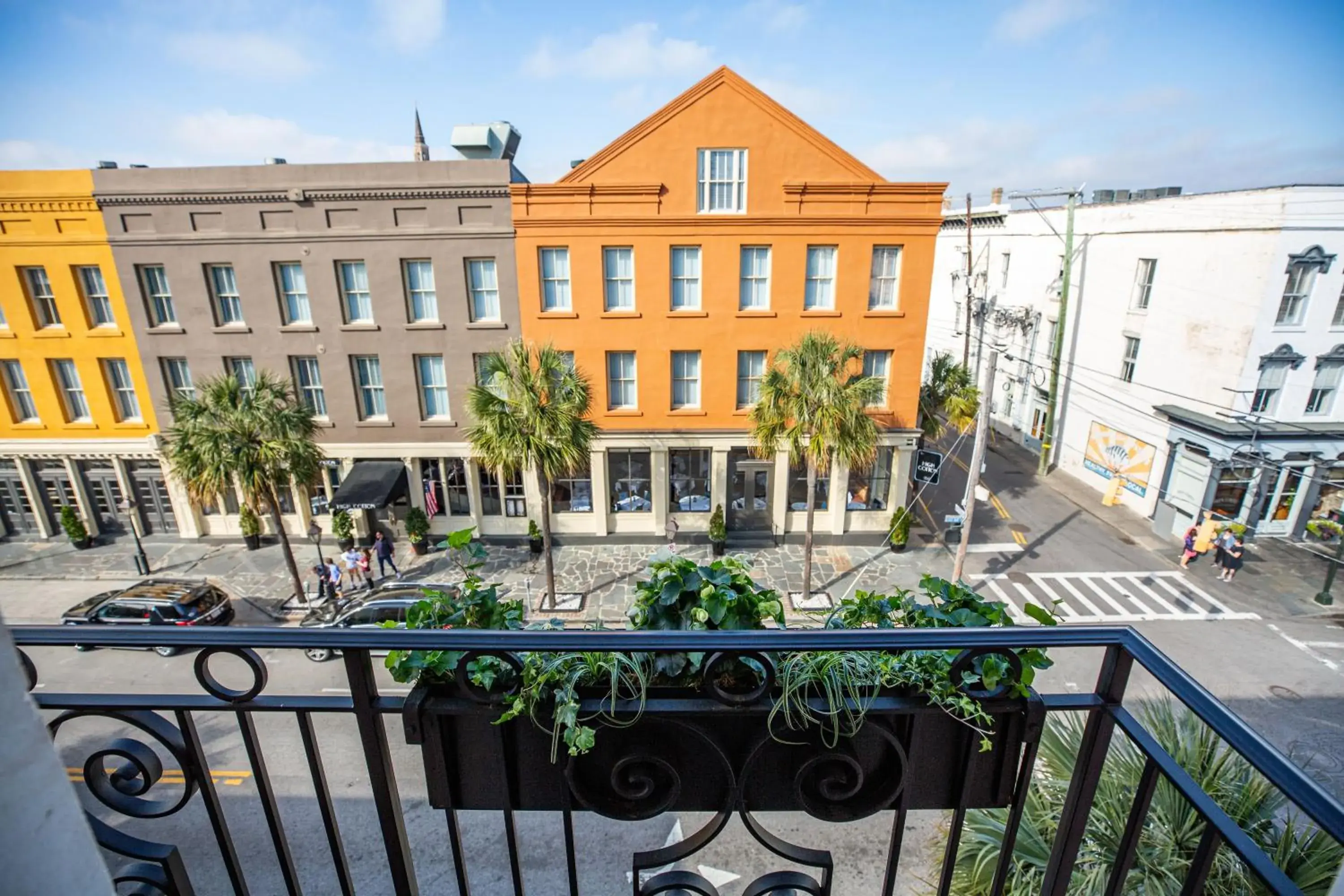 City view in The Palmetto Hotel, Charleston