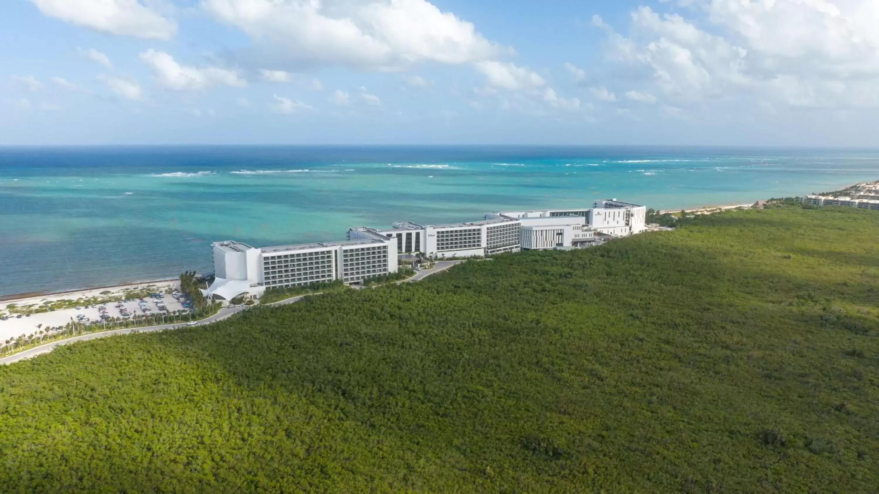Property building, Bird's-eye View in Hilton Cancun, an All-Inclusive Resort
