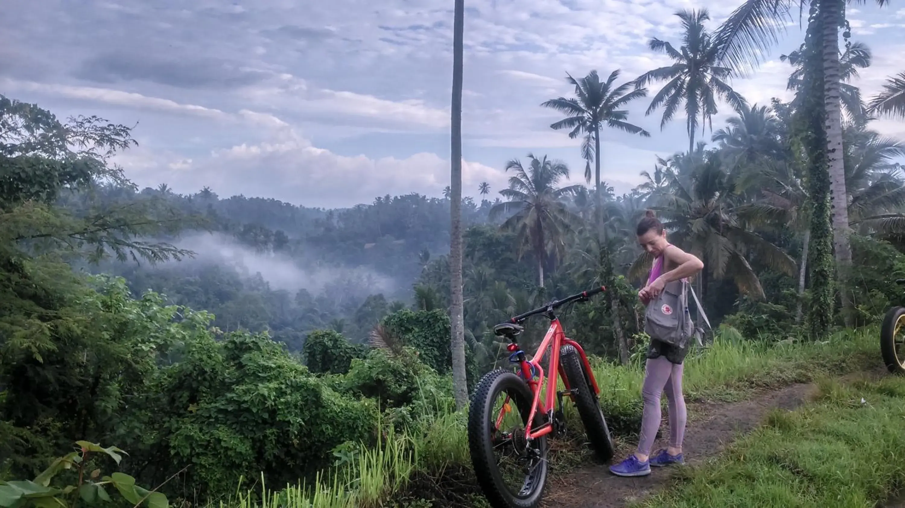 Cycling in Griya Sriwedari