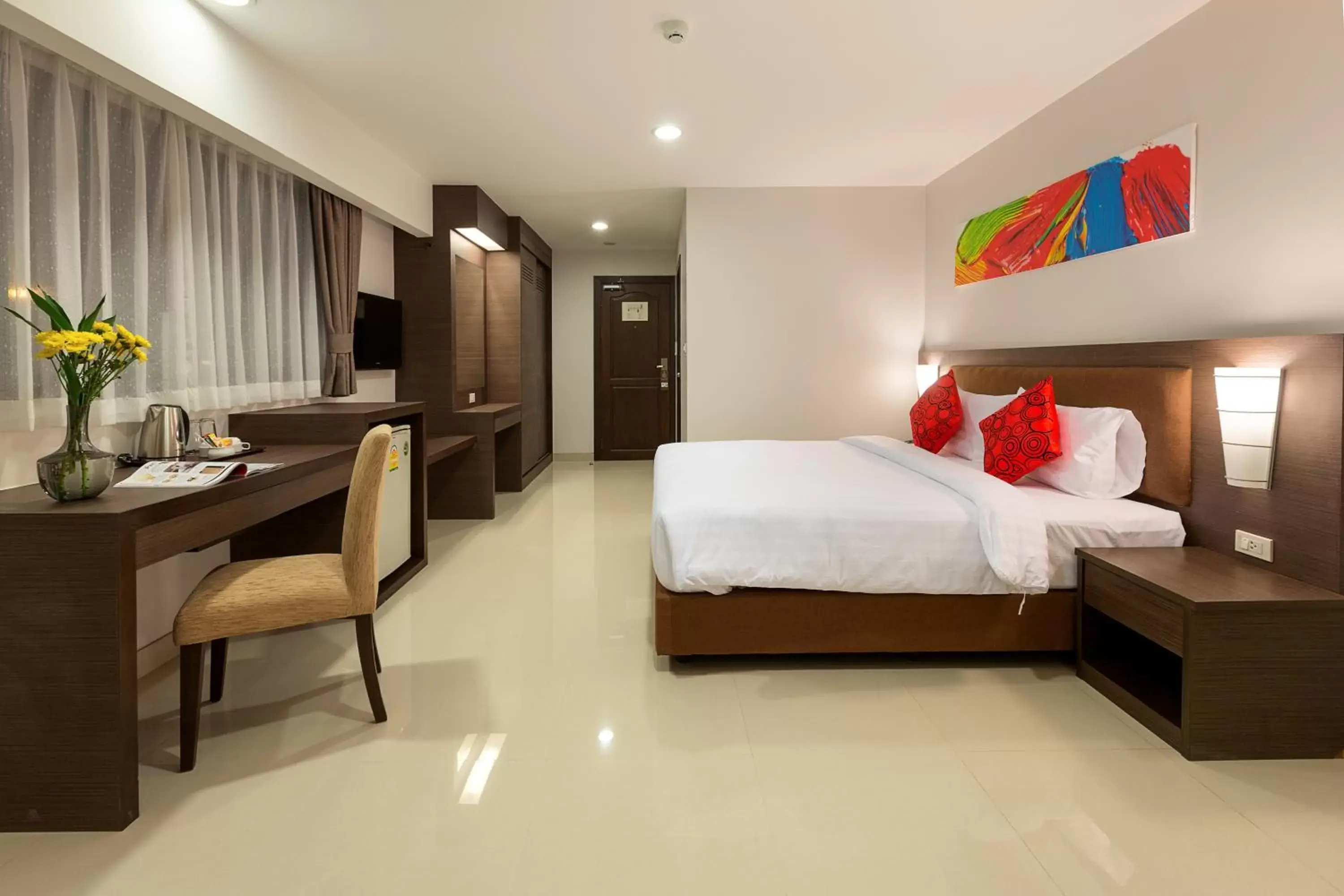 Bed in Riche Hua Hin Hotel - SHA Plus