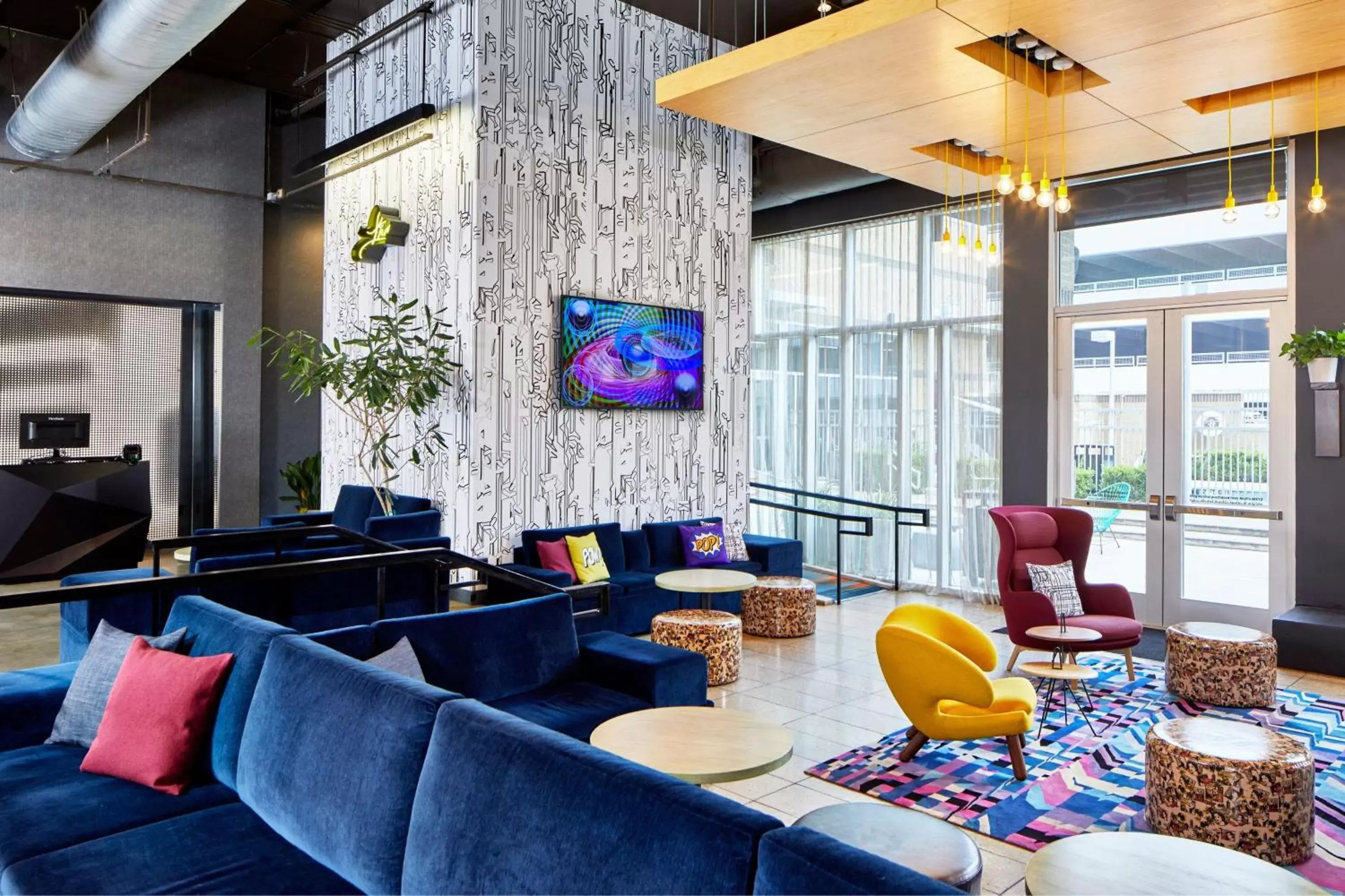 Lobby or reception in Aloft Austin at The Domain