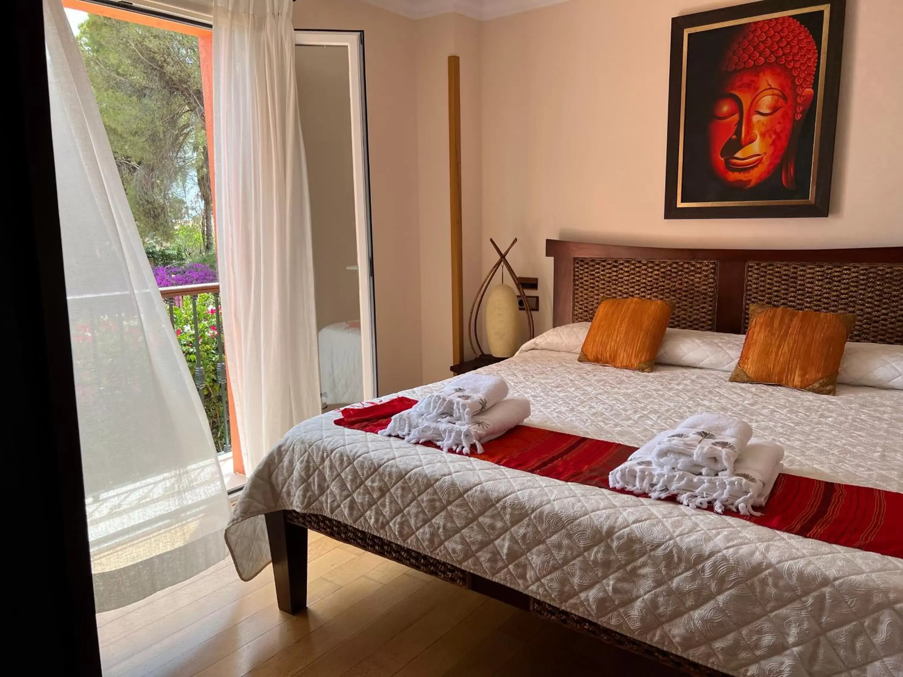 Bed in The Marbella Heights Boutique Hotel