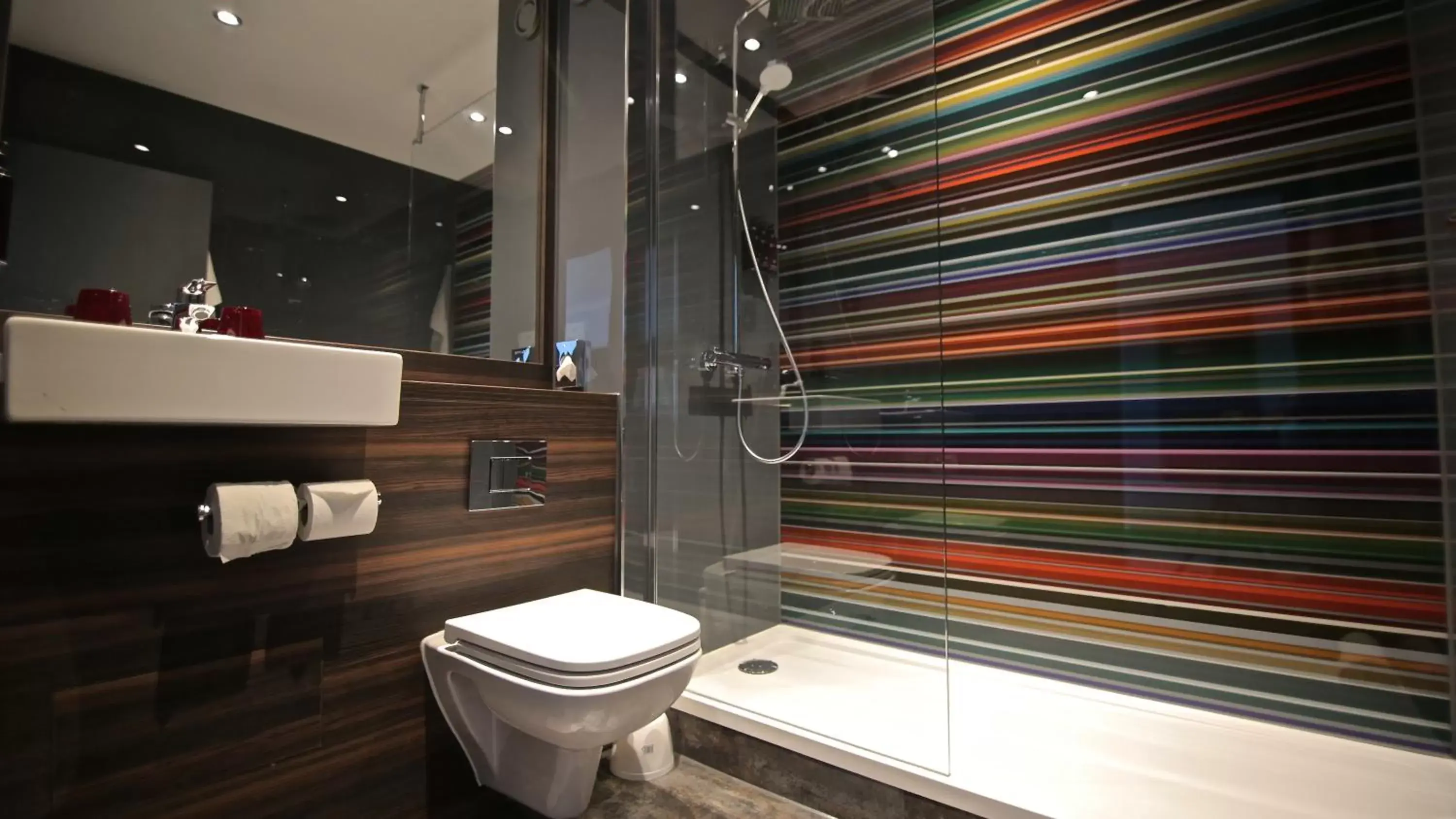 Bathroom in Village Hotel Cardiff