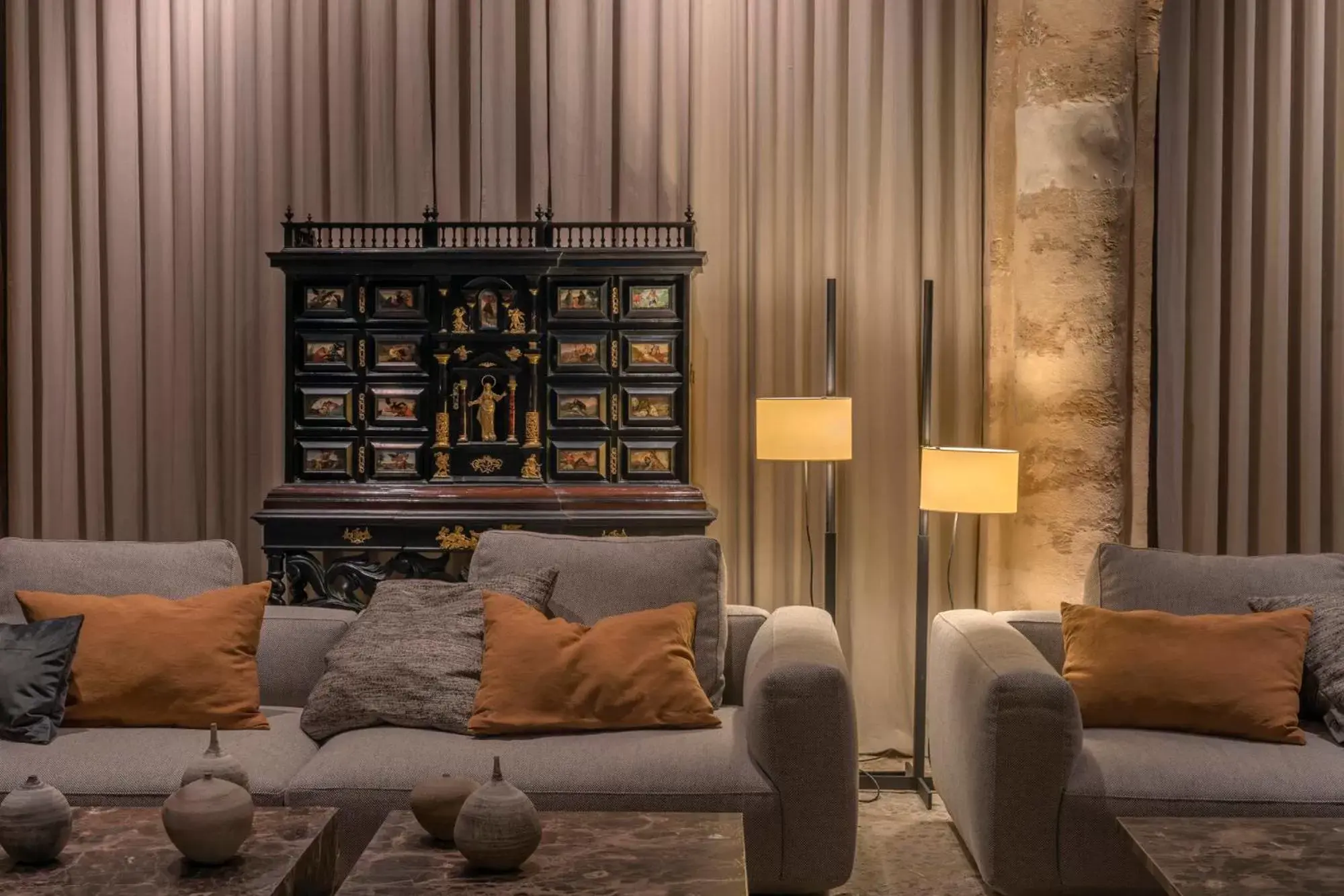 Patio in Can Cera Hotel Patio in Can Cera Hotel