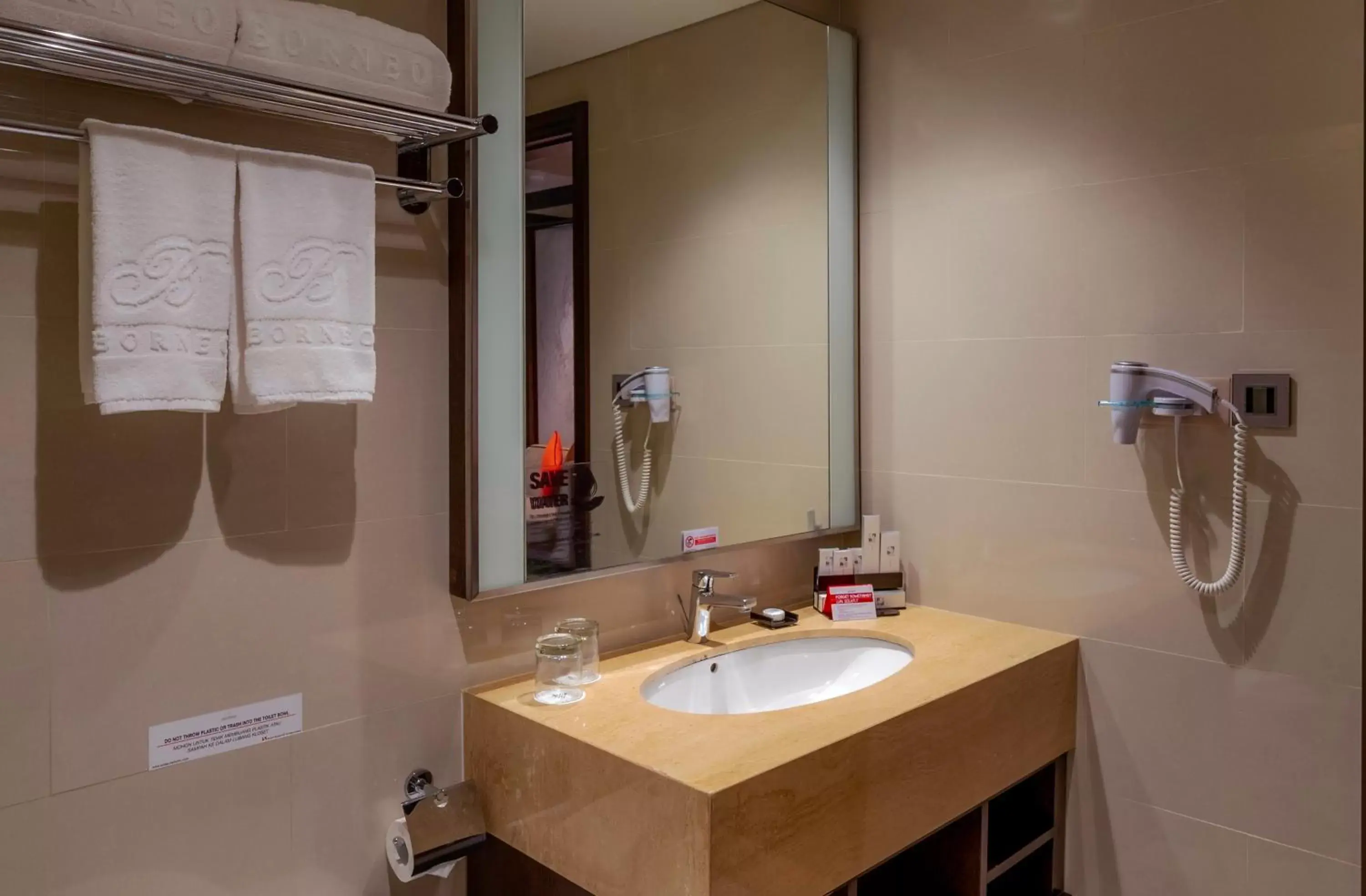 Property building, Bathroom in Swiss-Belhotel Borneo Banjarmasin