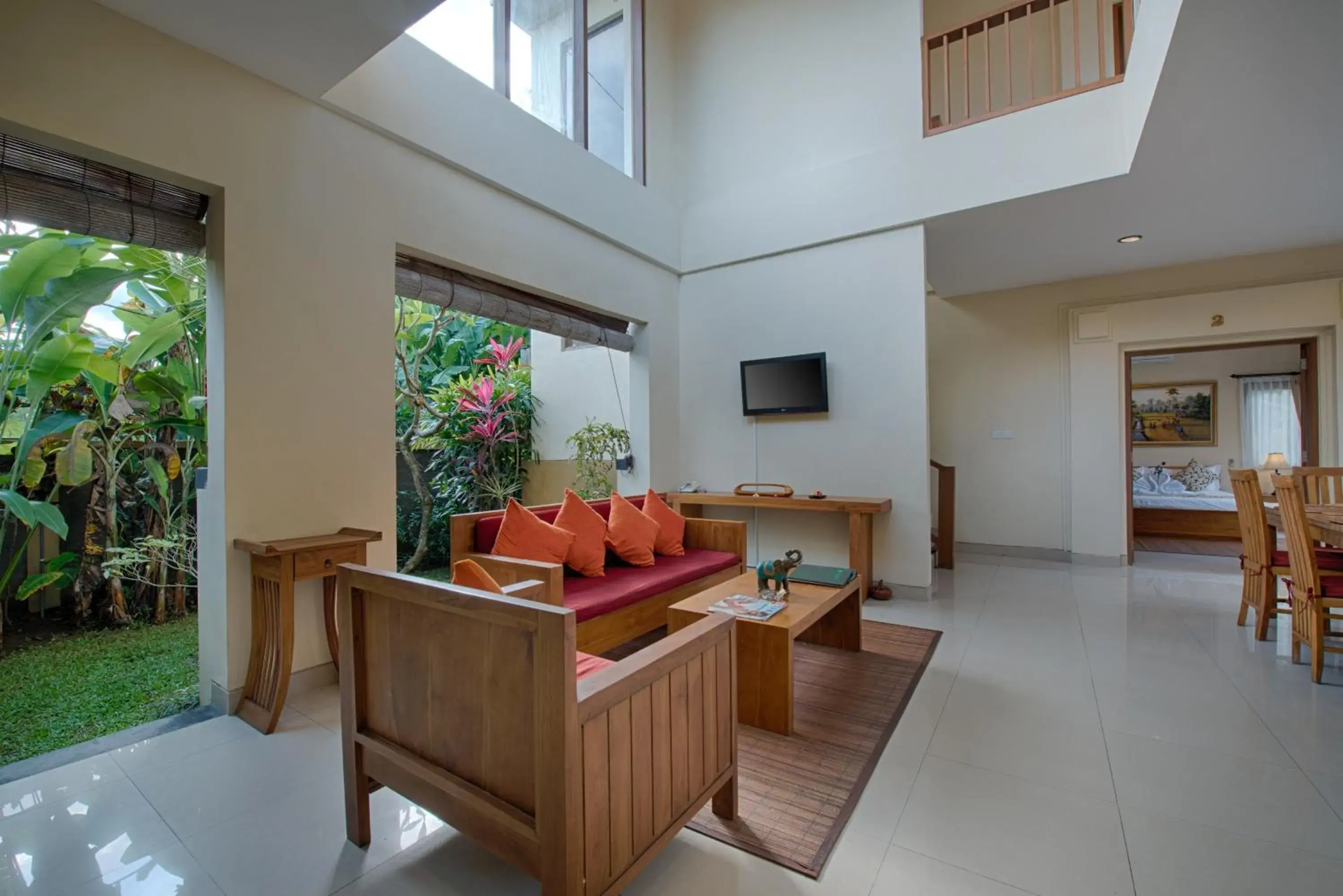 Living room, Seating Area in Kadiga Villas Ubud