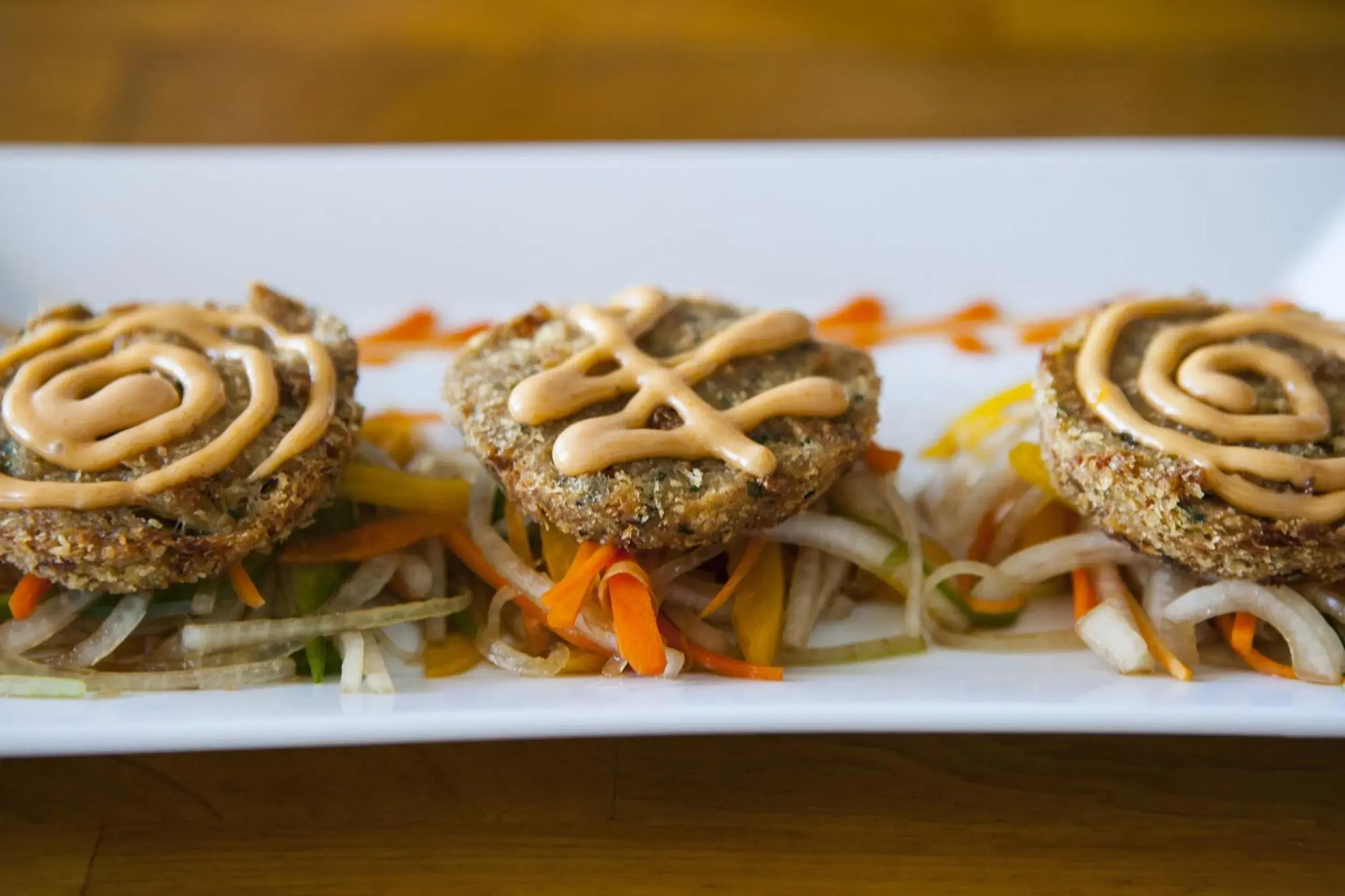 Food close-up in Aroma Beach Resort and Spa Food close-up in Aroma Beach Resort and Spa