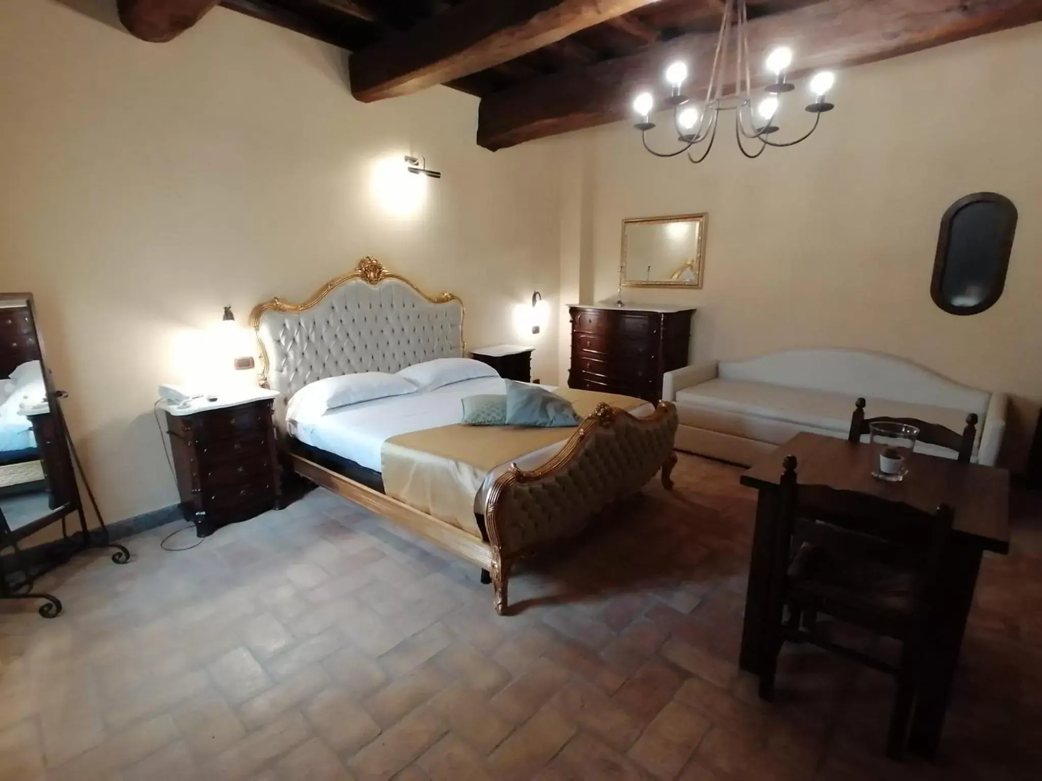 Bedroom, Bed in Relais Castrum Boccea