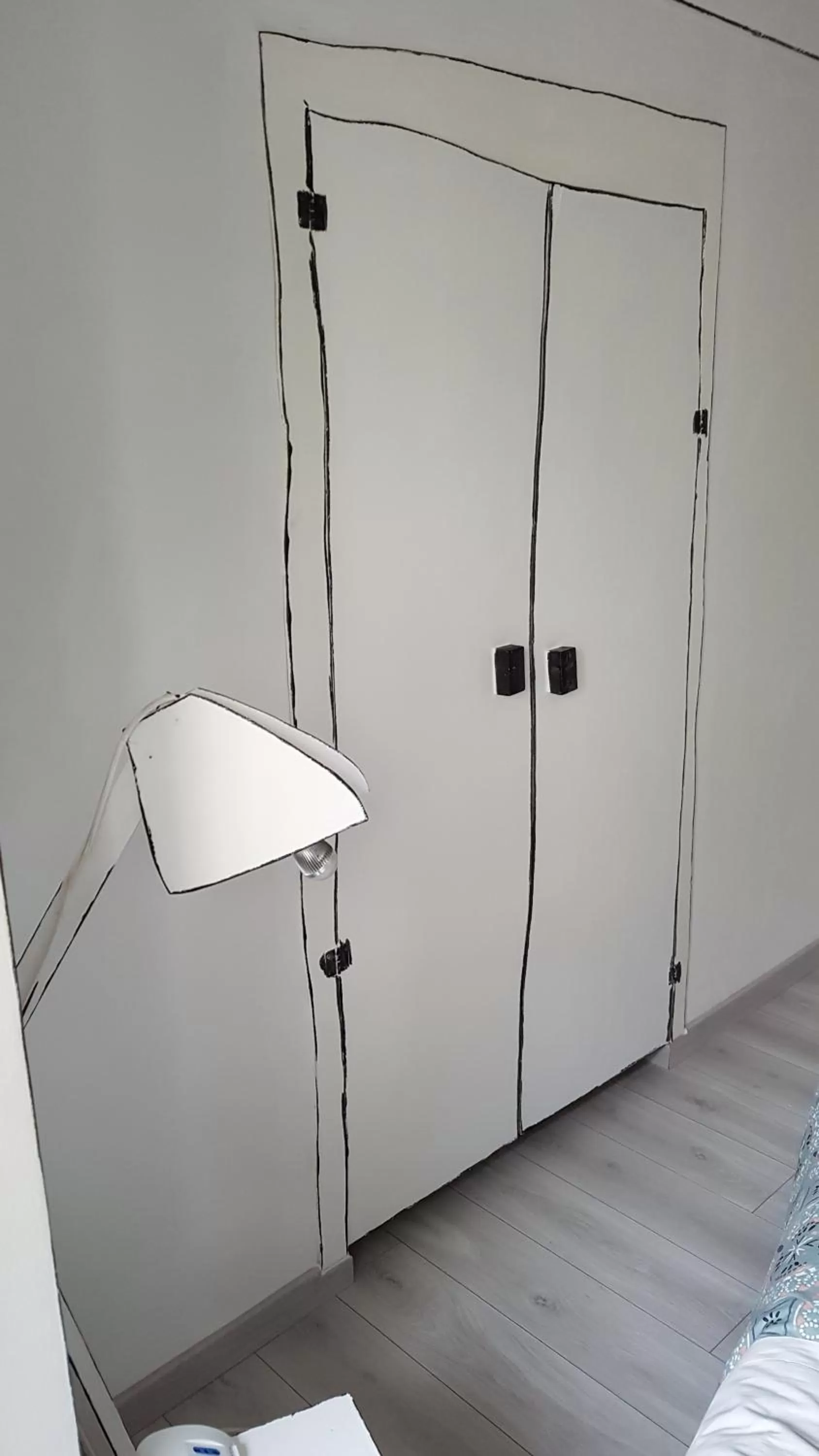 Decorative detail in Albergo Ristorante San Giors