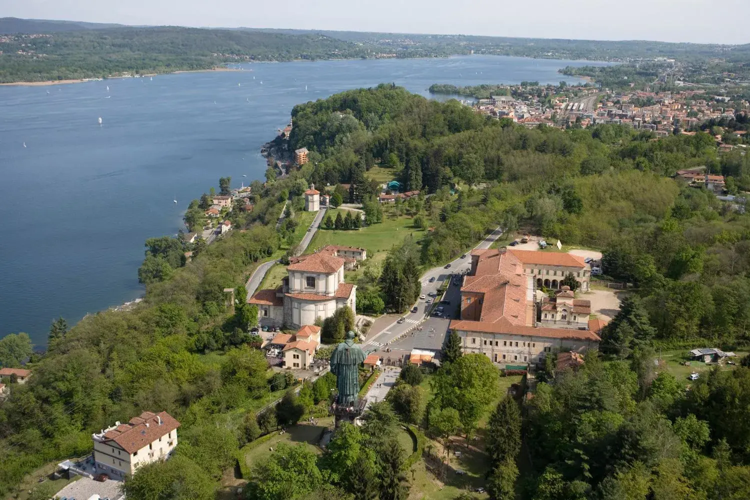 Area and facilities, Bird's-eye View in Hotel Ristorante San Carlo