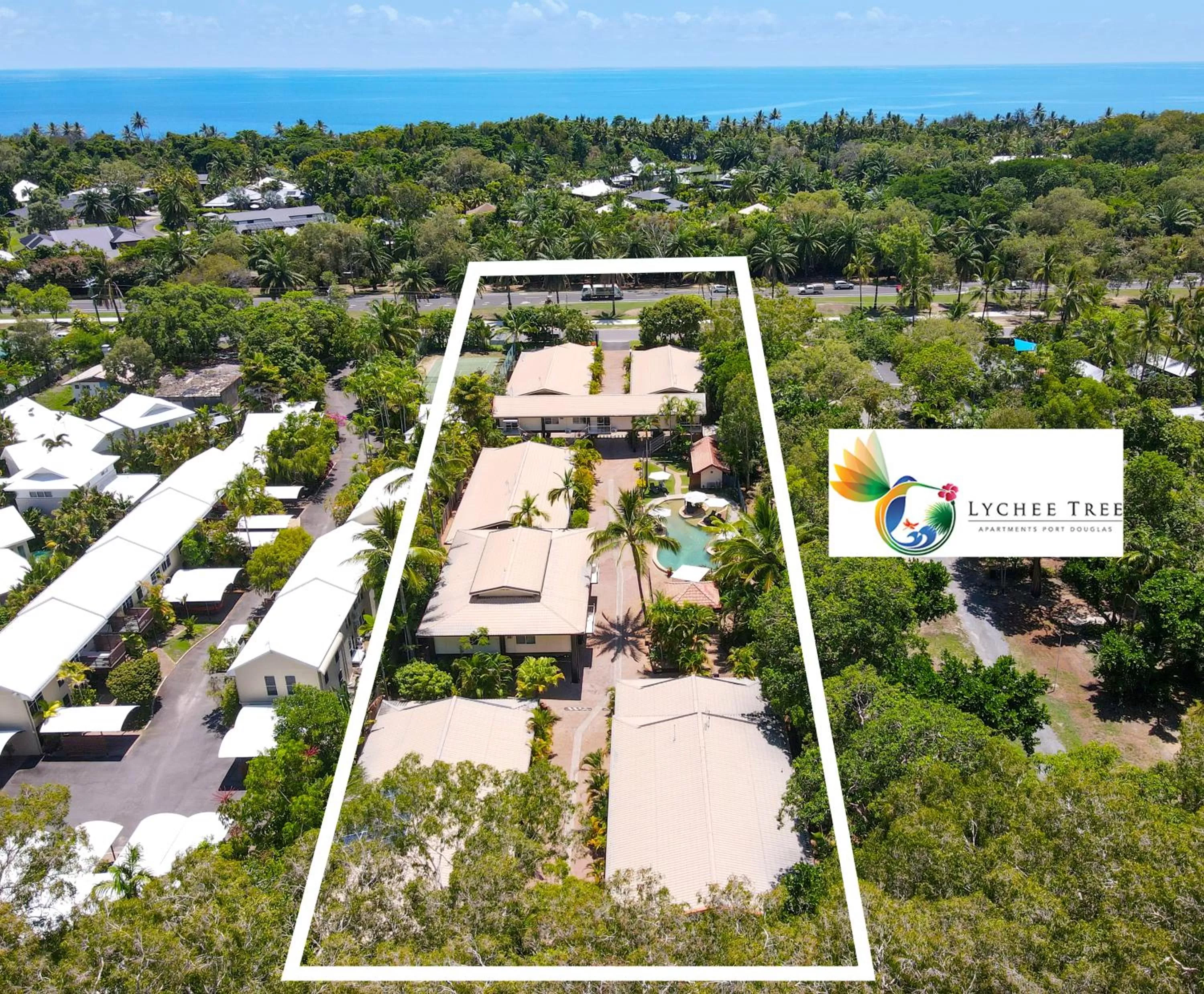 Property building in Lychee Tree Holiday Apartments