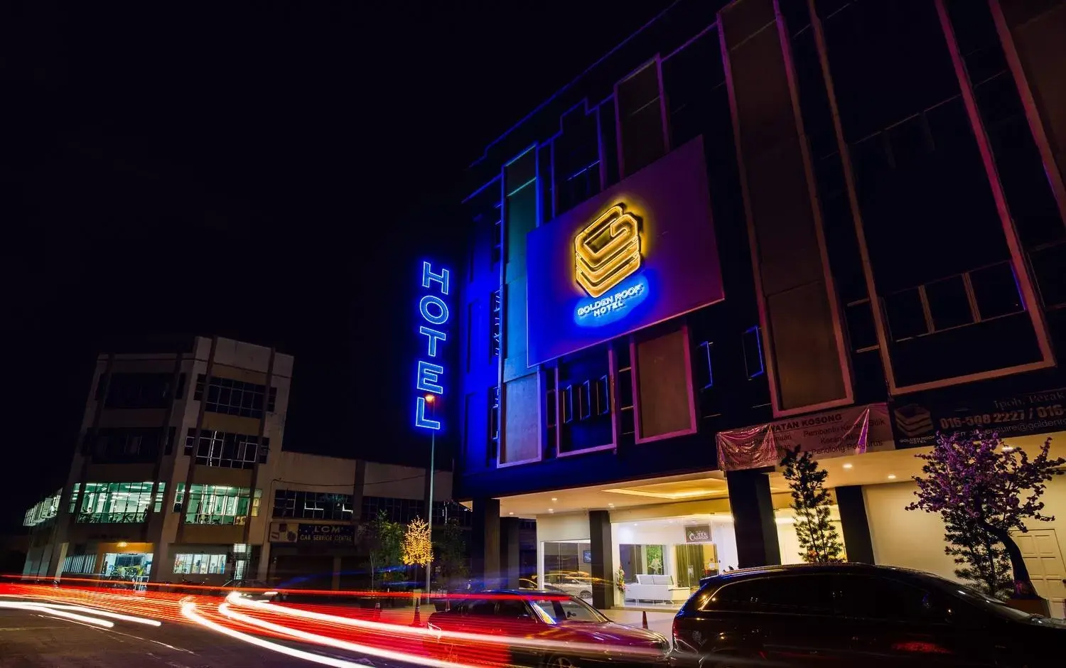 Facade/entrance in Golden Roof Hotel Ampang Ipoh
