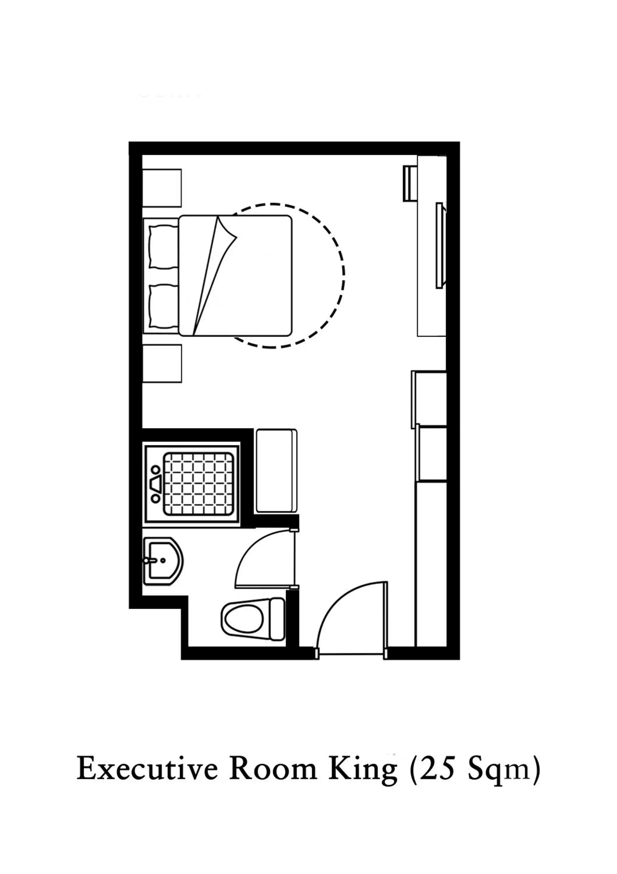 Coffee/tea facilities, Floor Plan in Somerset Sudirman Jakarta