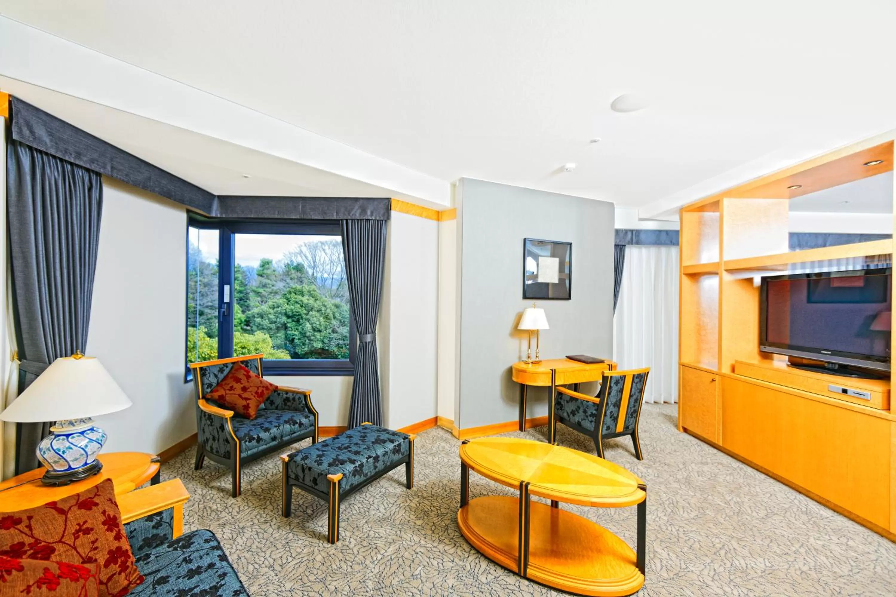 Seating area in Kyoto Garden Palace