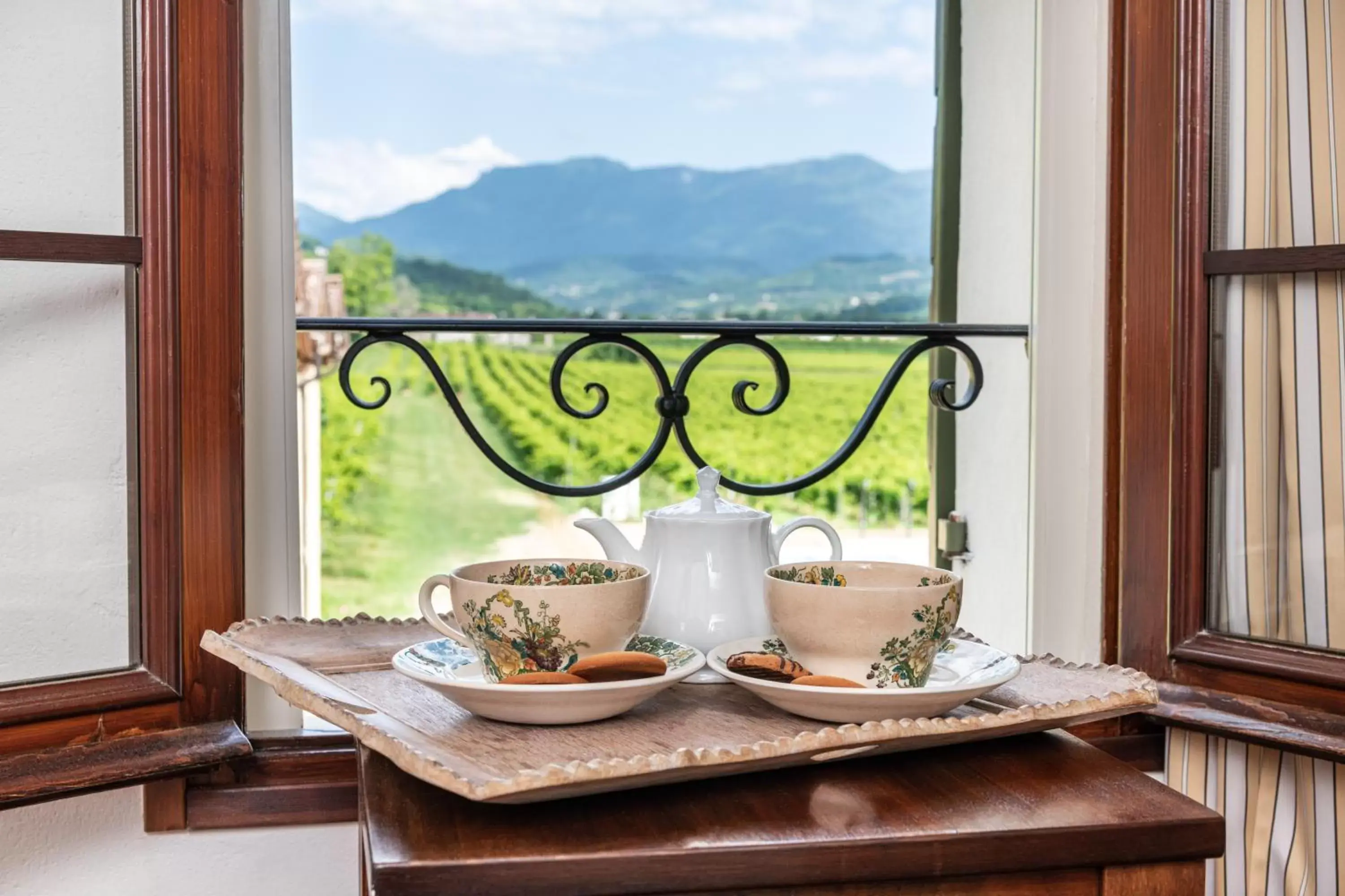 Mountain View in Villa Clementina - Prosecco Country Hotel