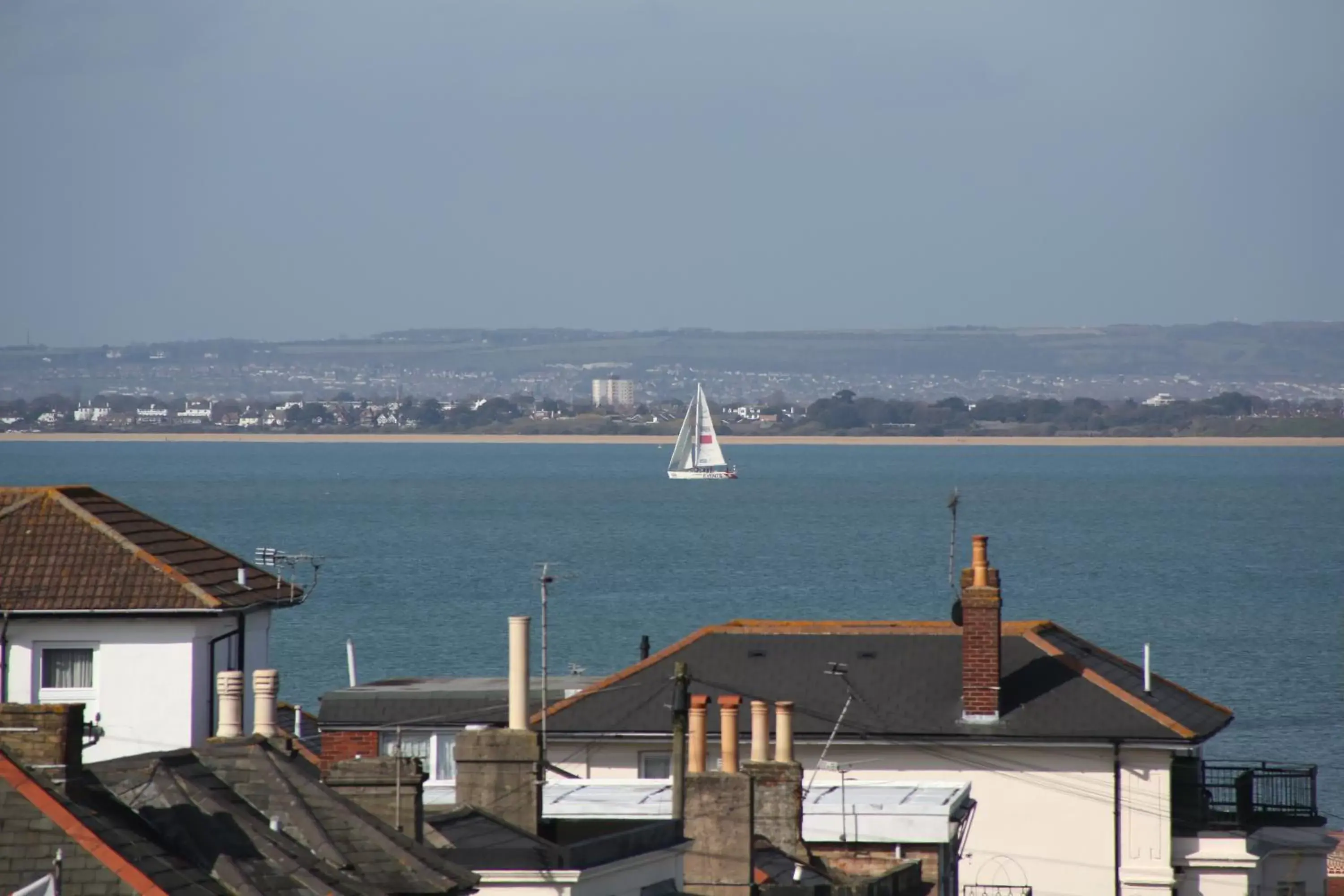 Sea view in Dorset Hotel, Isle of Wight