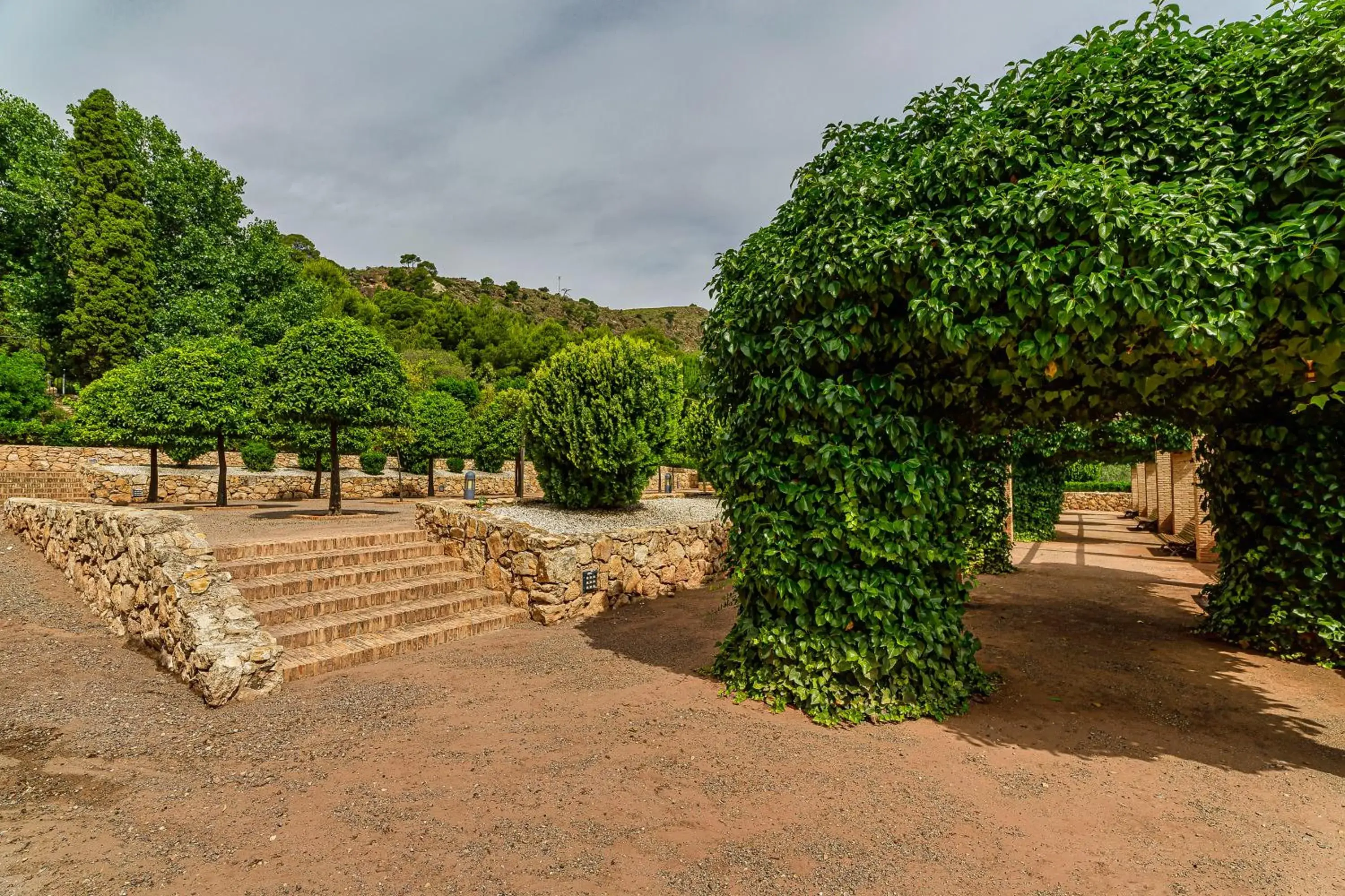 Garden in Jardines de La Santa