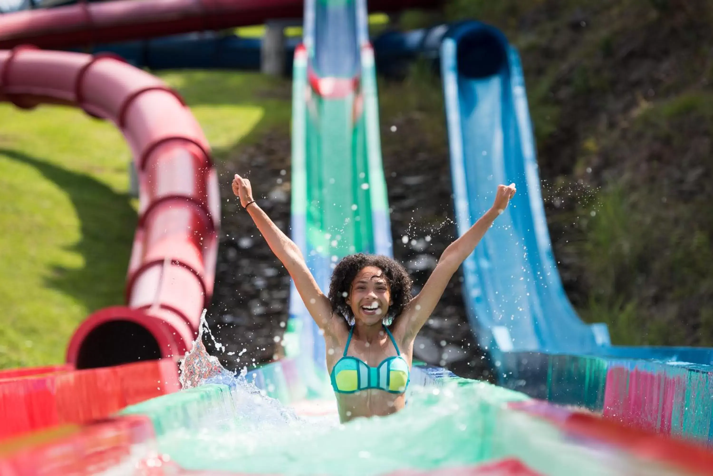 Aqua park, Water Park in Camelback Resort