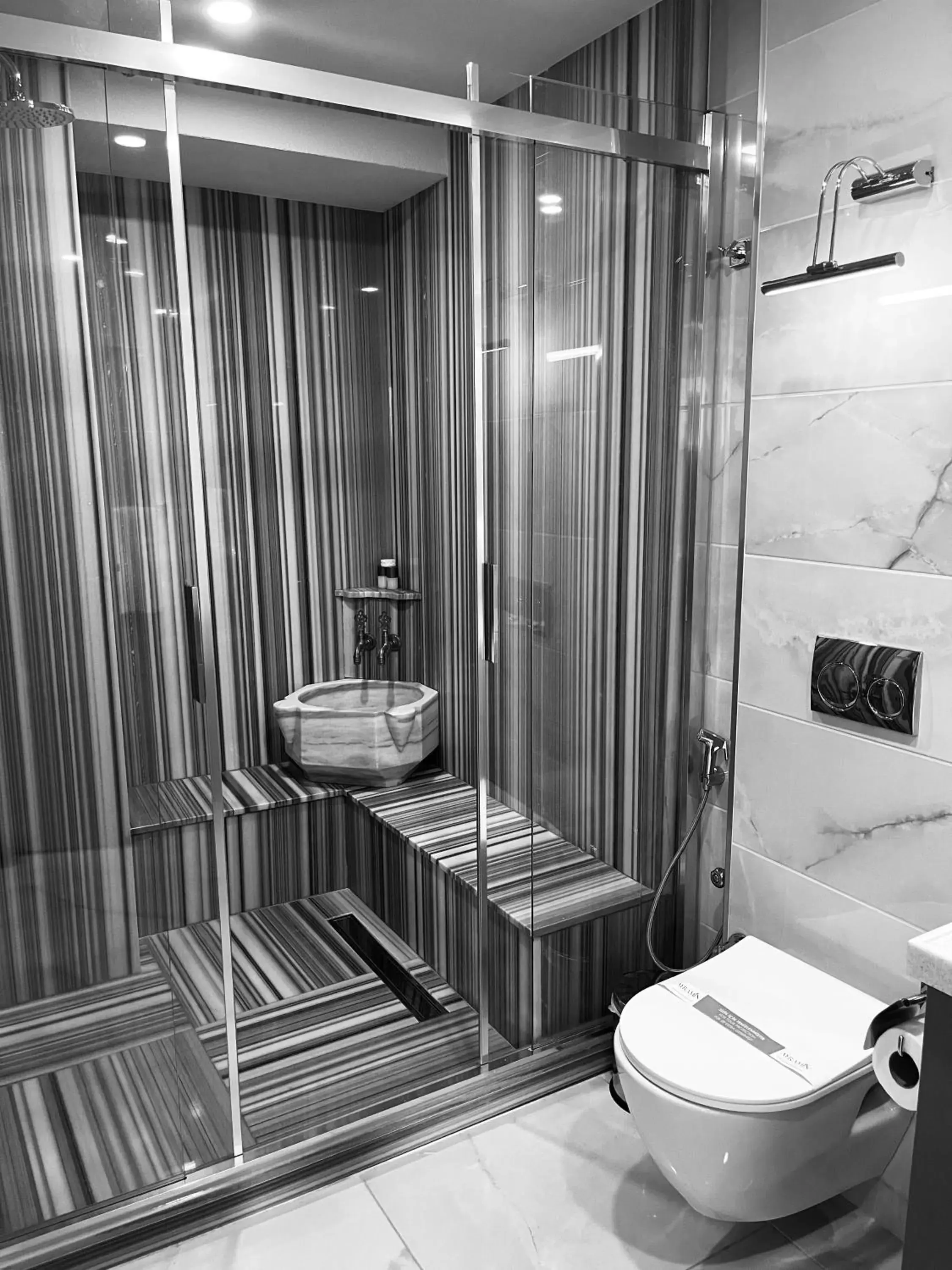 Bathroom in Ayramin Hotel Taksim