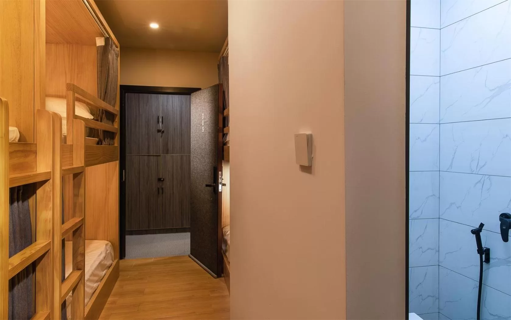 bunk bed in Wander Hostel