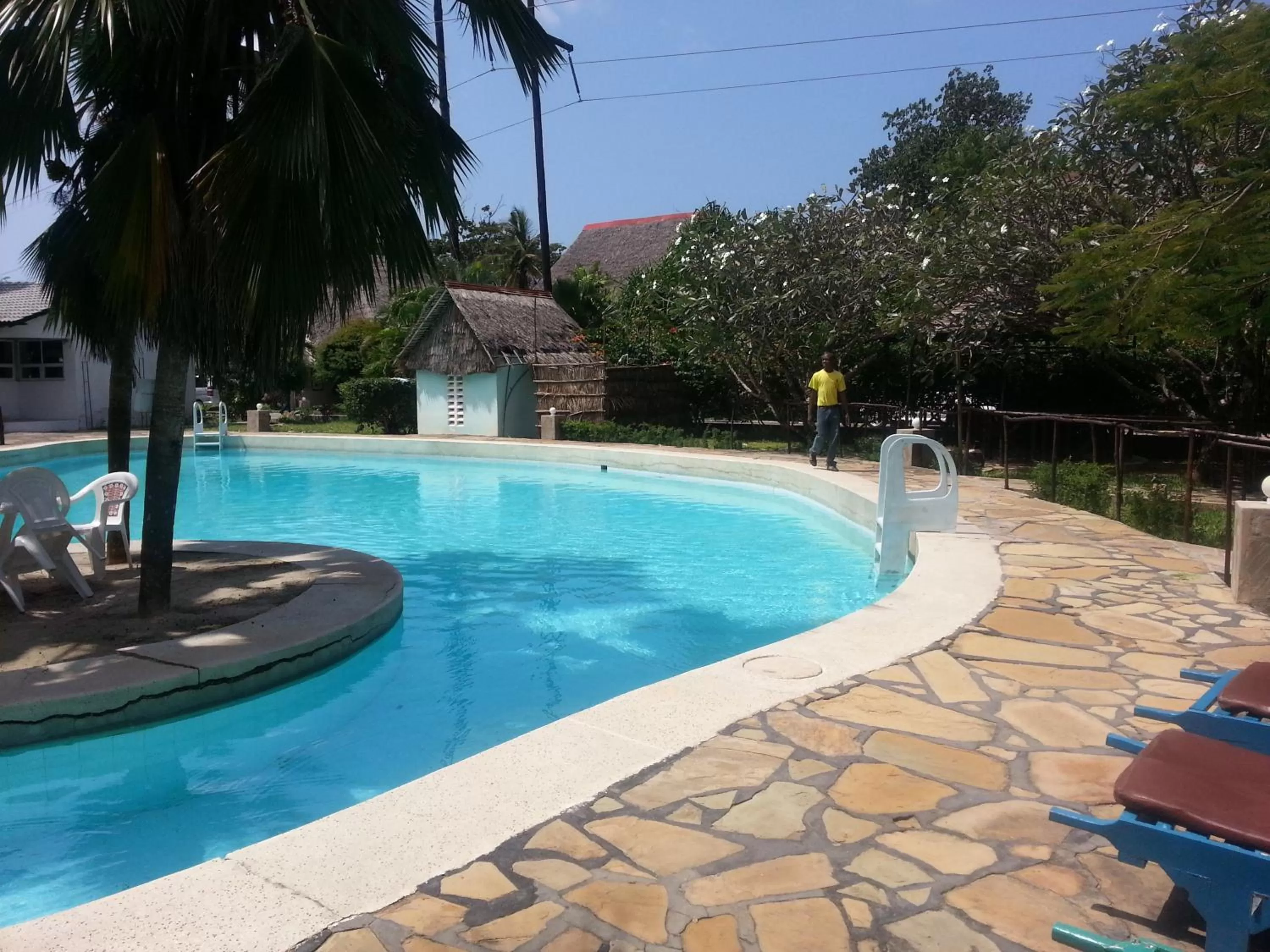 Swimming pool in Makuti Villas Resort