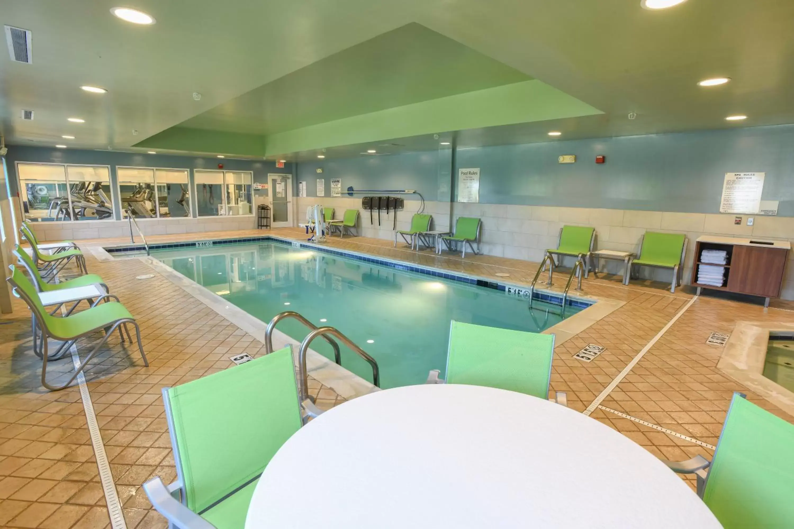 Swimming Pool in Holiday Inn Express Hotel & Suites Richwood - Cincinnati South, an IHG Hotel