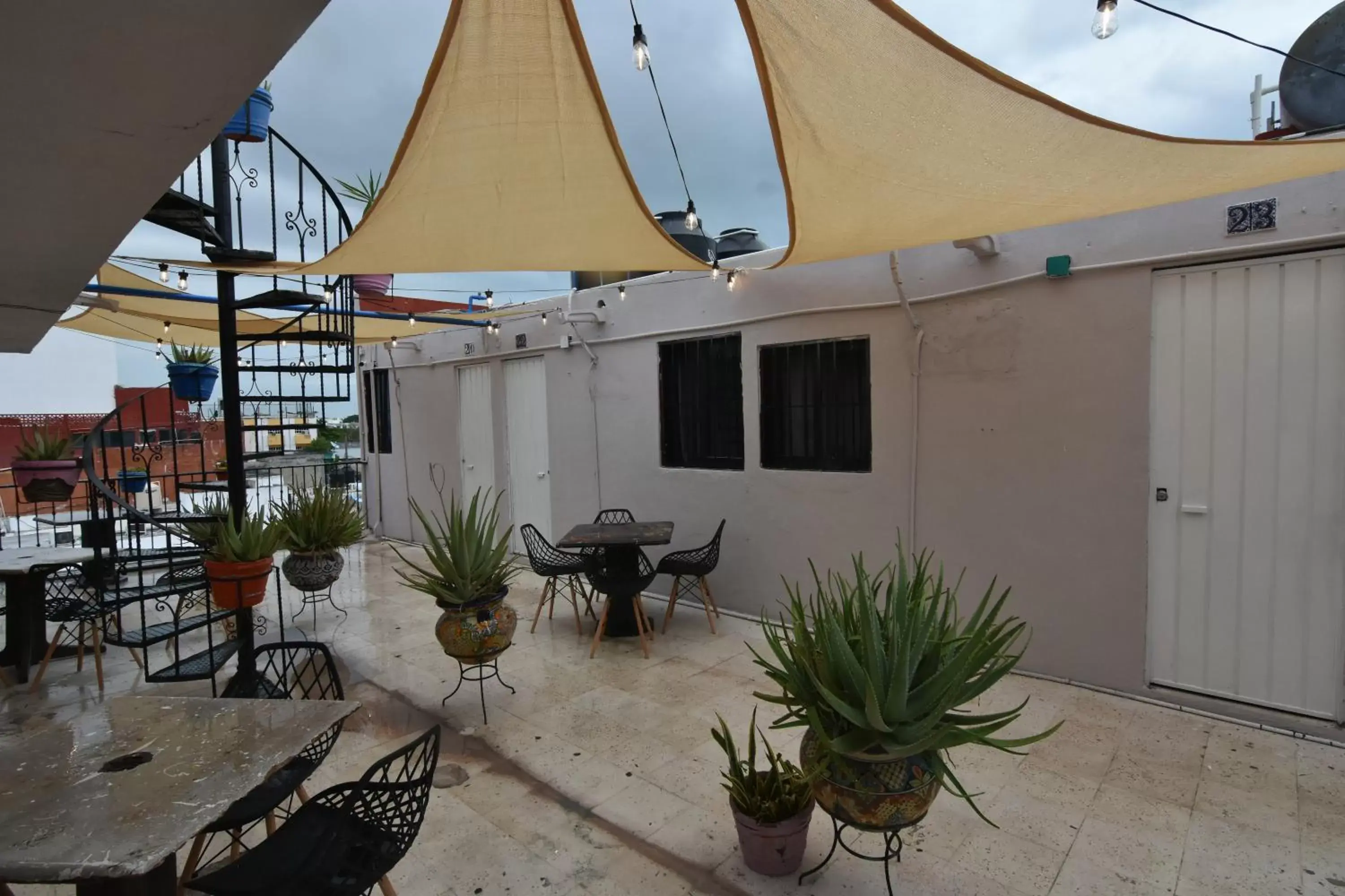 Balcony/Terrace in Hotel Colonial San Carlos