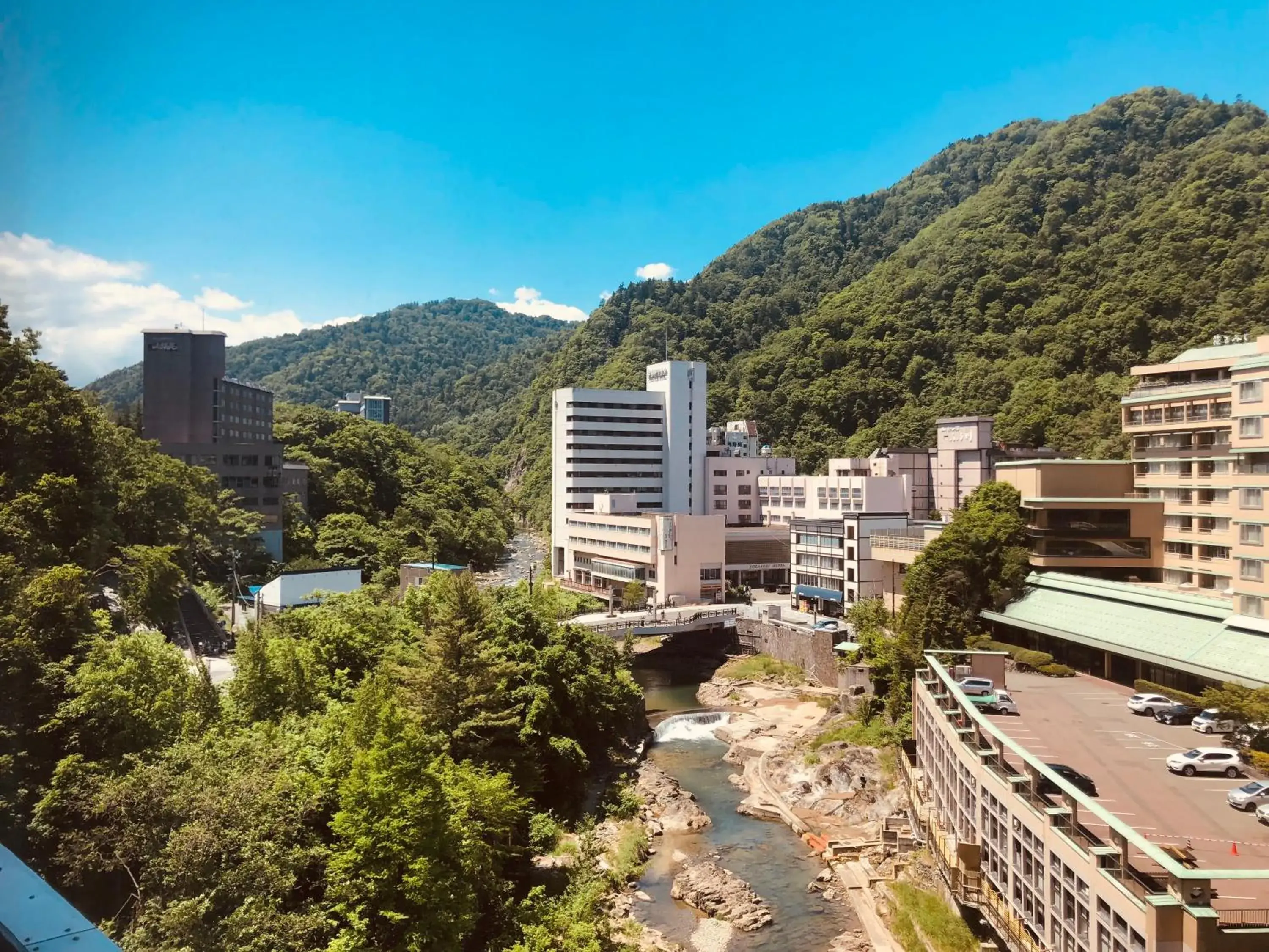 View (from property/room), Mountain View in Shogetsu Grand Hotel