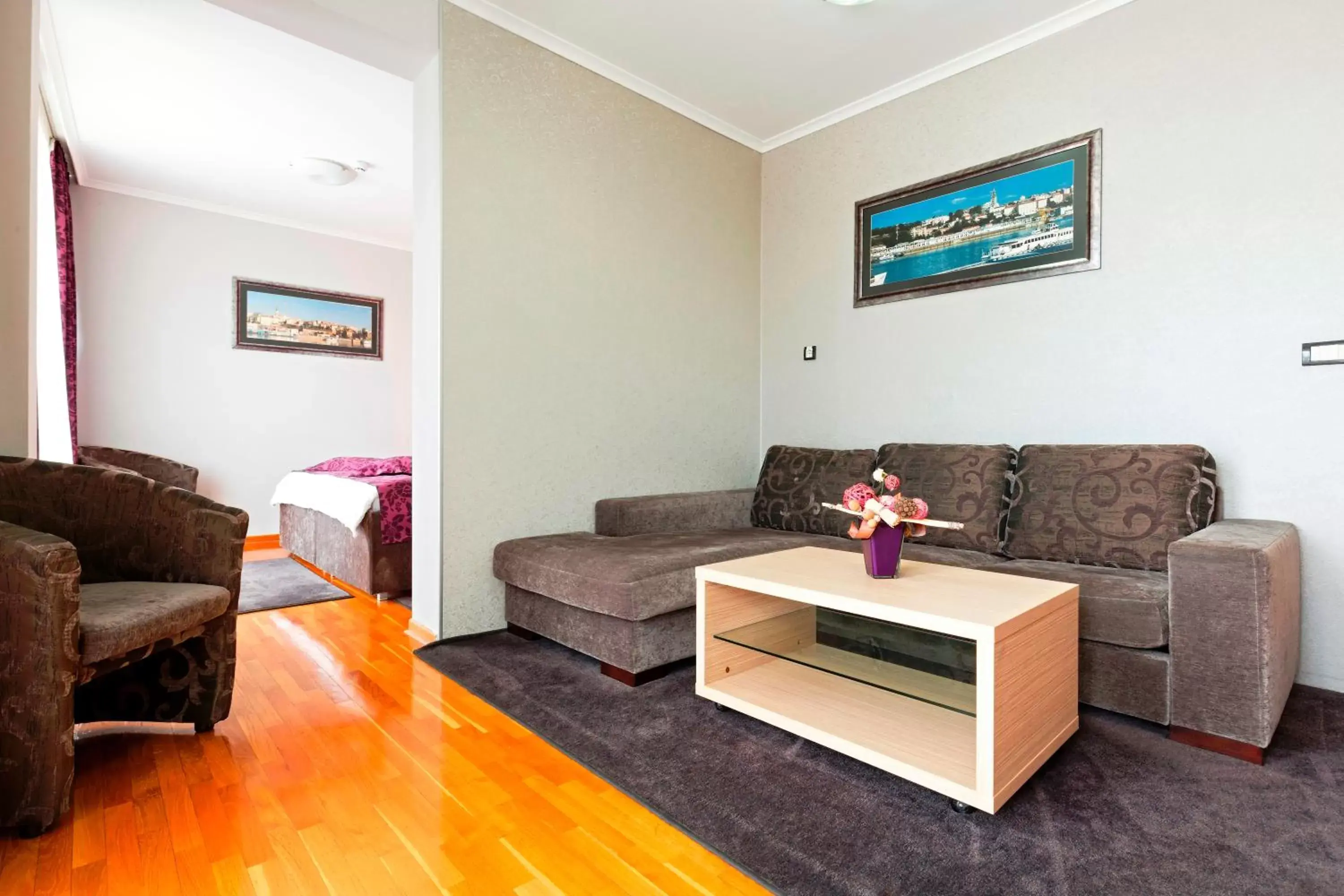 Living room in Garni Hotel Nevski Living room in Garni Hotel Nevski