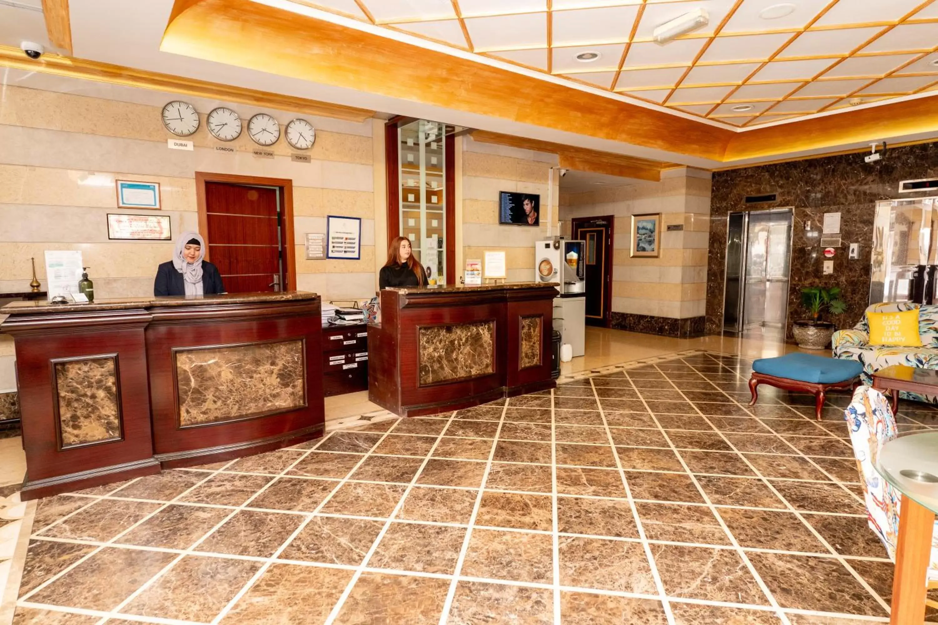 Lobby or reception, Lobby/Reception in Al Raya Hotel Apartments