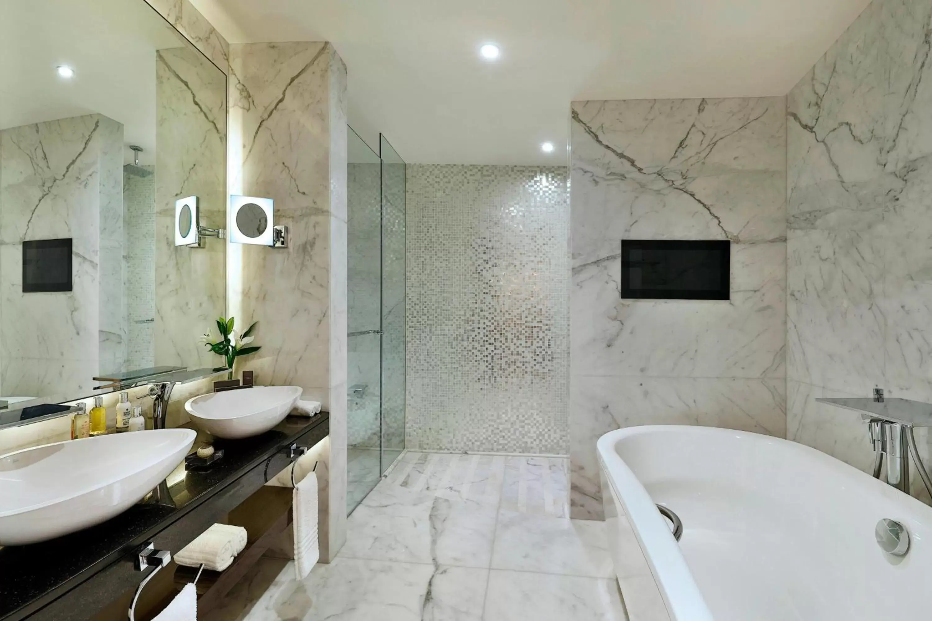 Bathroom in Marriott Hotel Al Forsan, Abu Dhabi