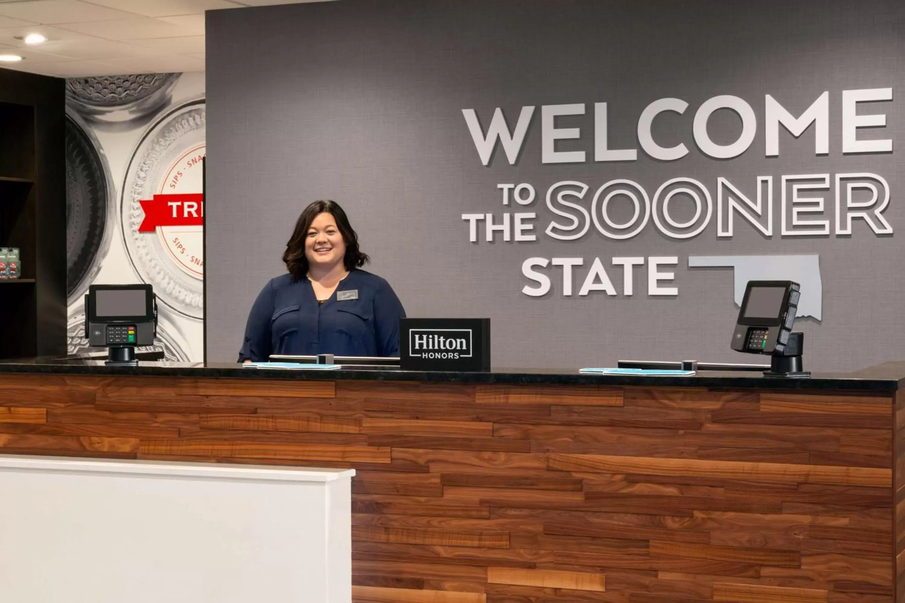 Lobby or reception, Lobby/Reception in Hampton Inn & Suites Norman-Conference Center Area, Ok