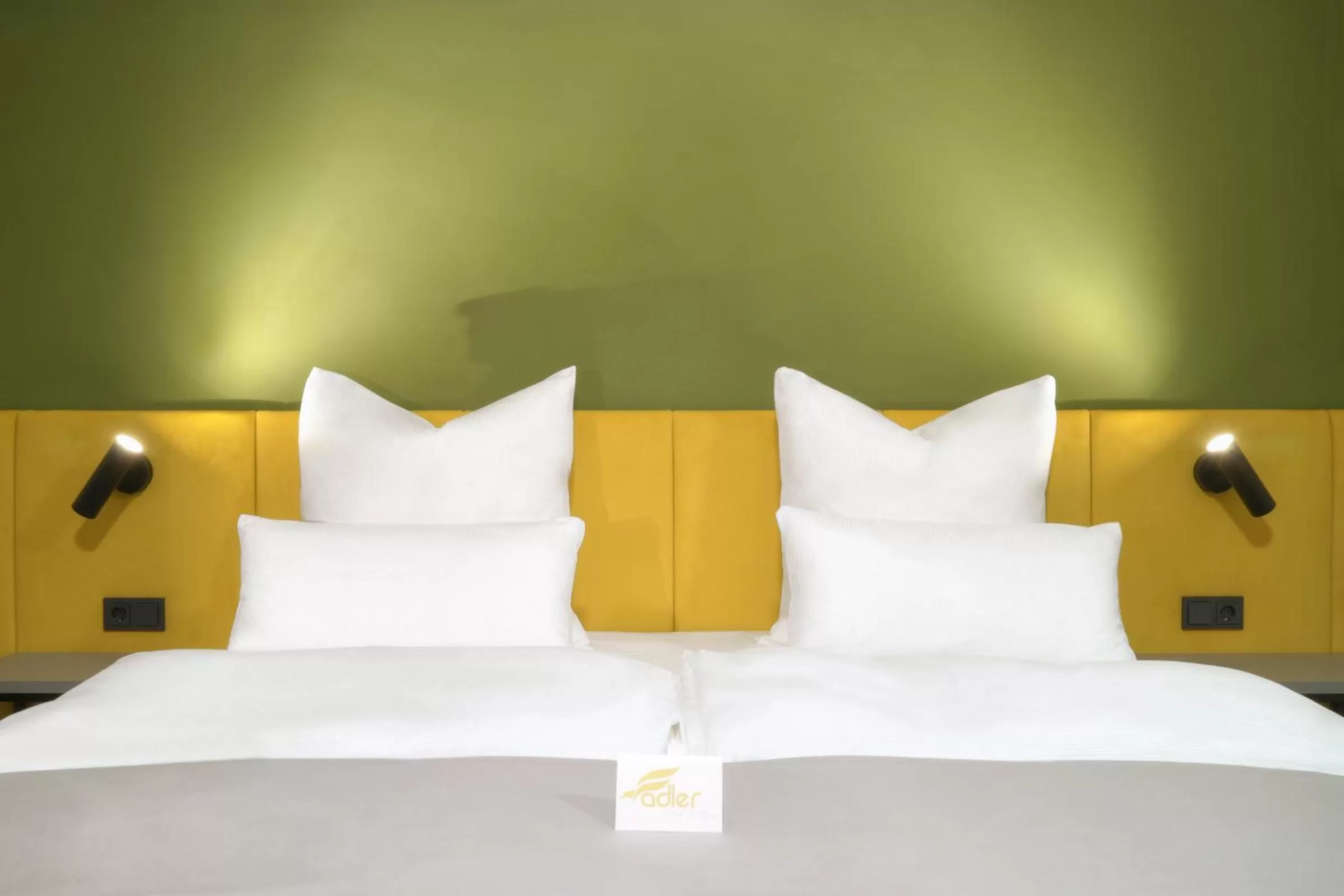 Bedroom, Bed in Hotel Adler Münster