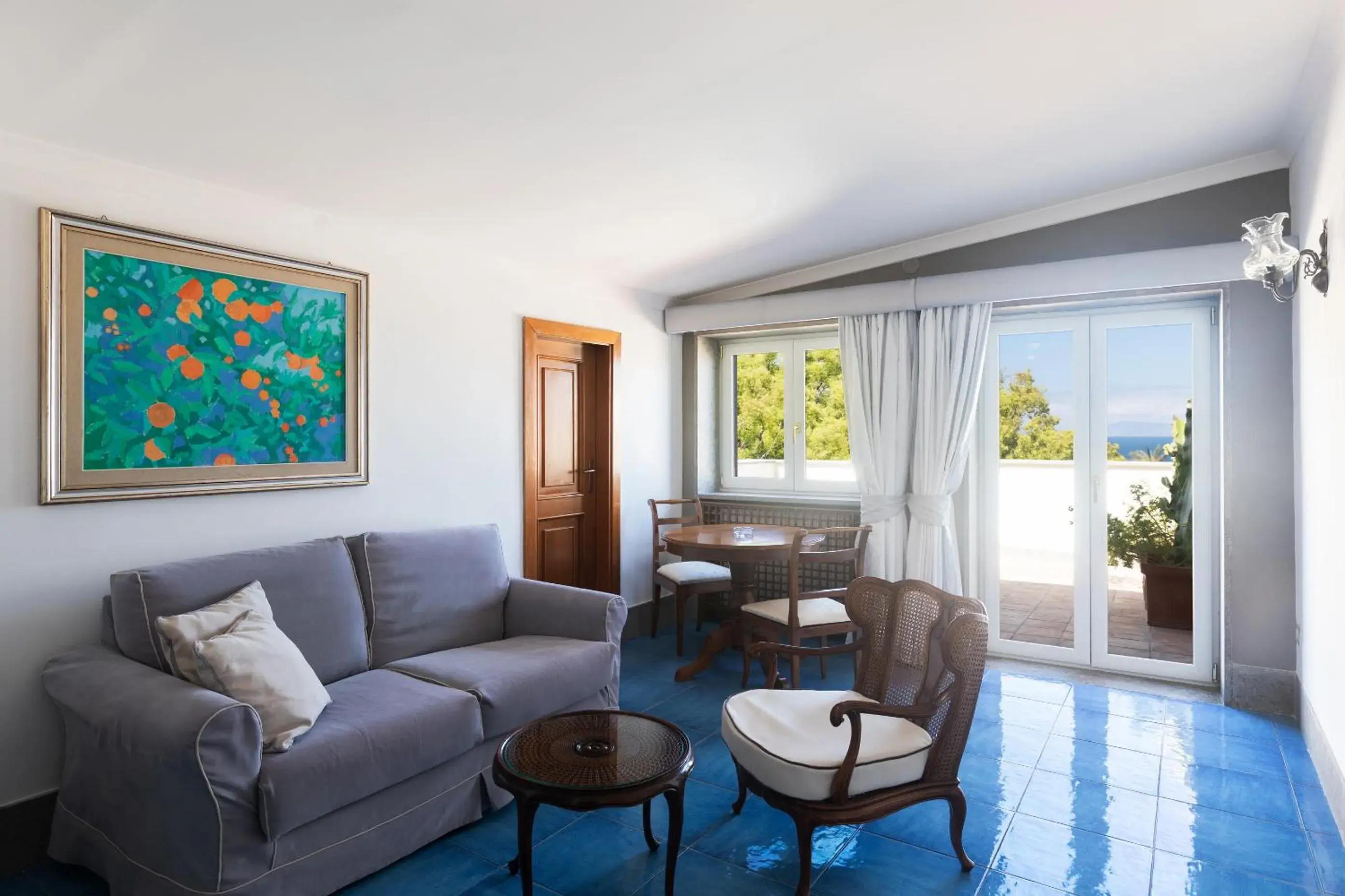 Living room, Seating Area in Grand Hotel Cocumella