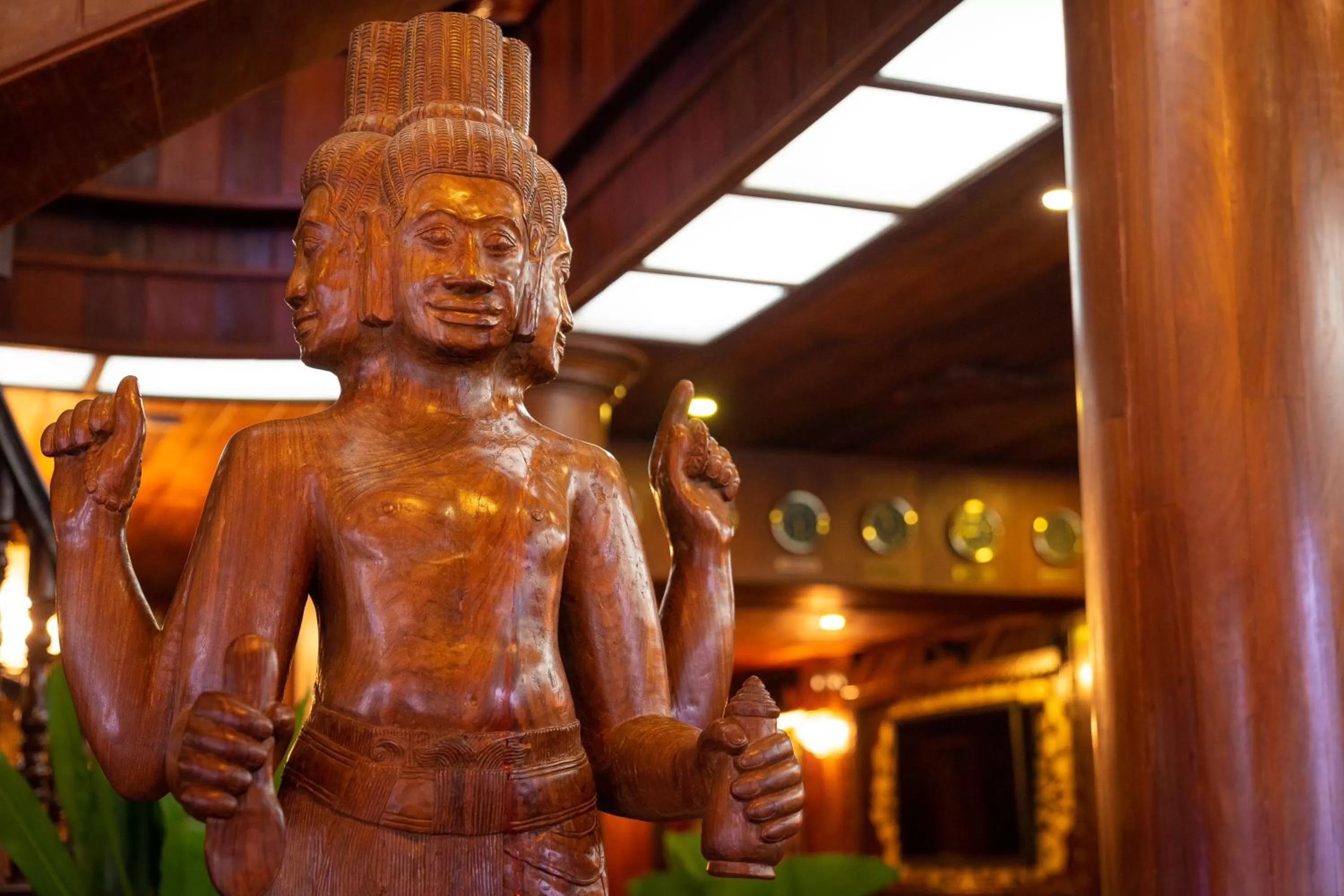 Decorative detail in Ta Prohm Hotel & Spa