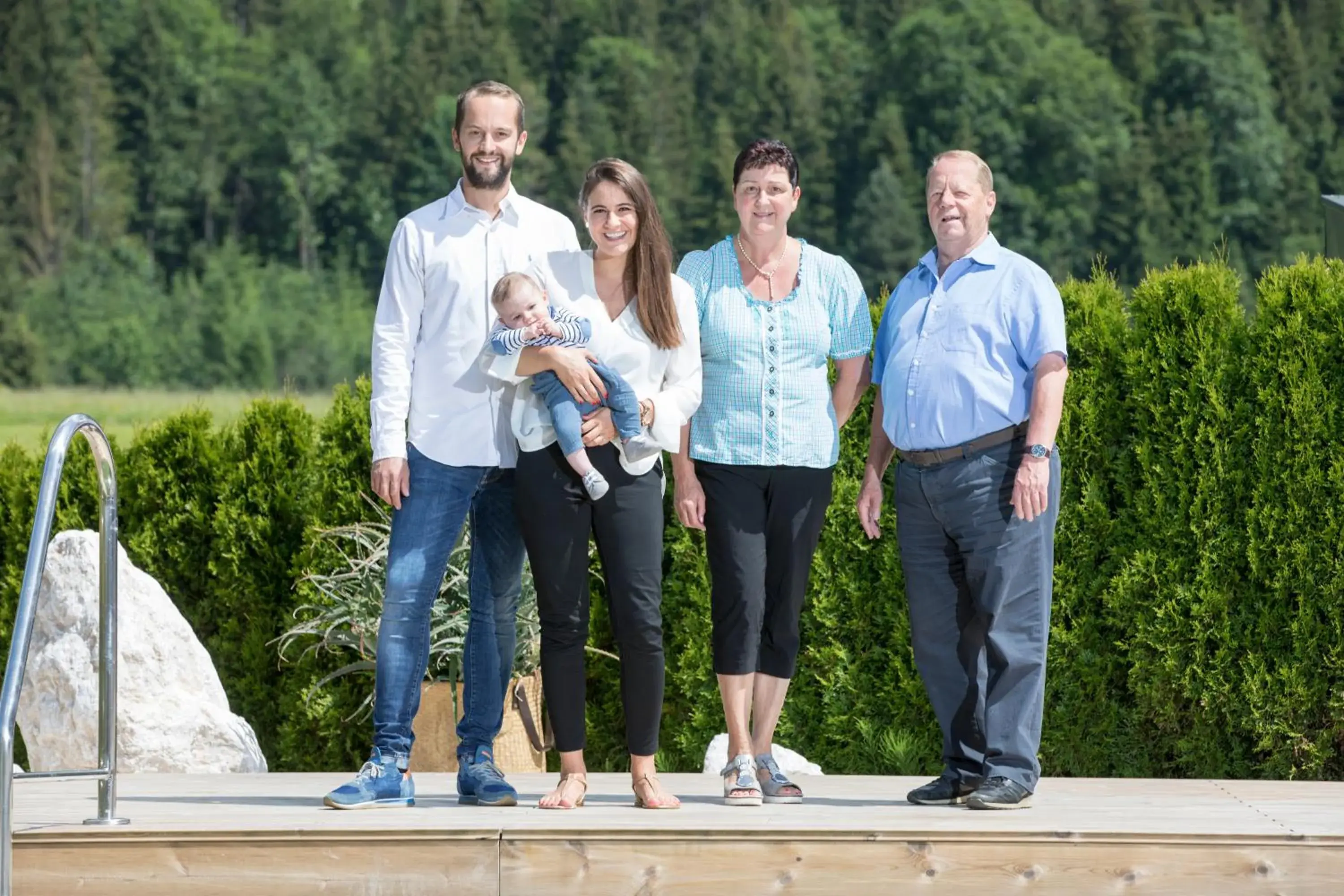 Family in Hotel Heigenhauser Superior