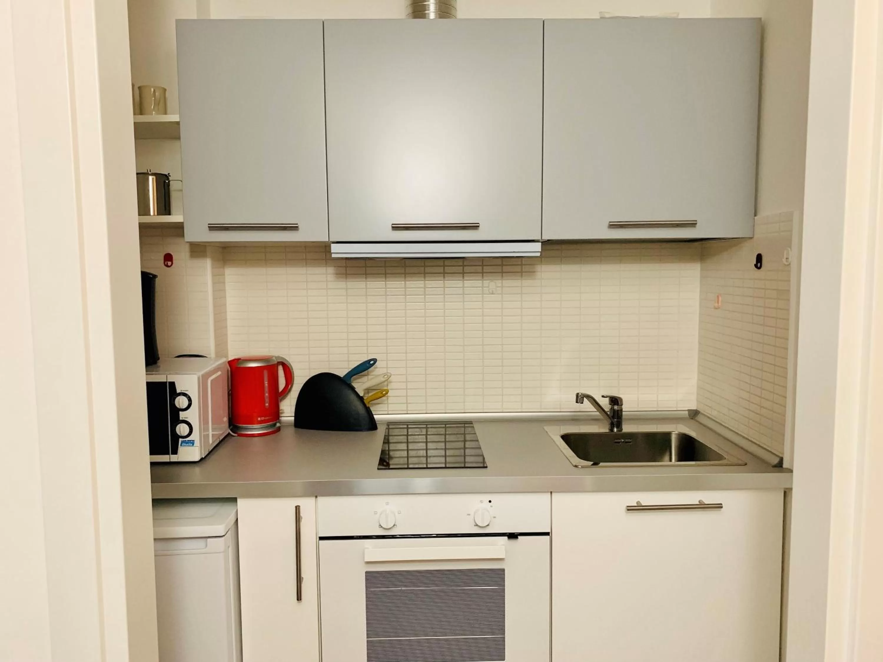 Kitchen or kitchenette in Front Lake Apartment Bardolino