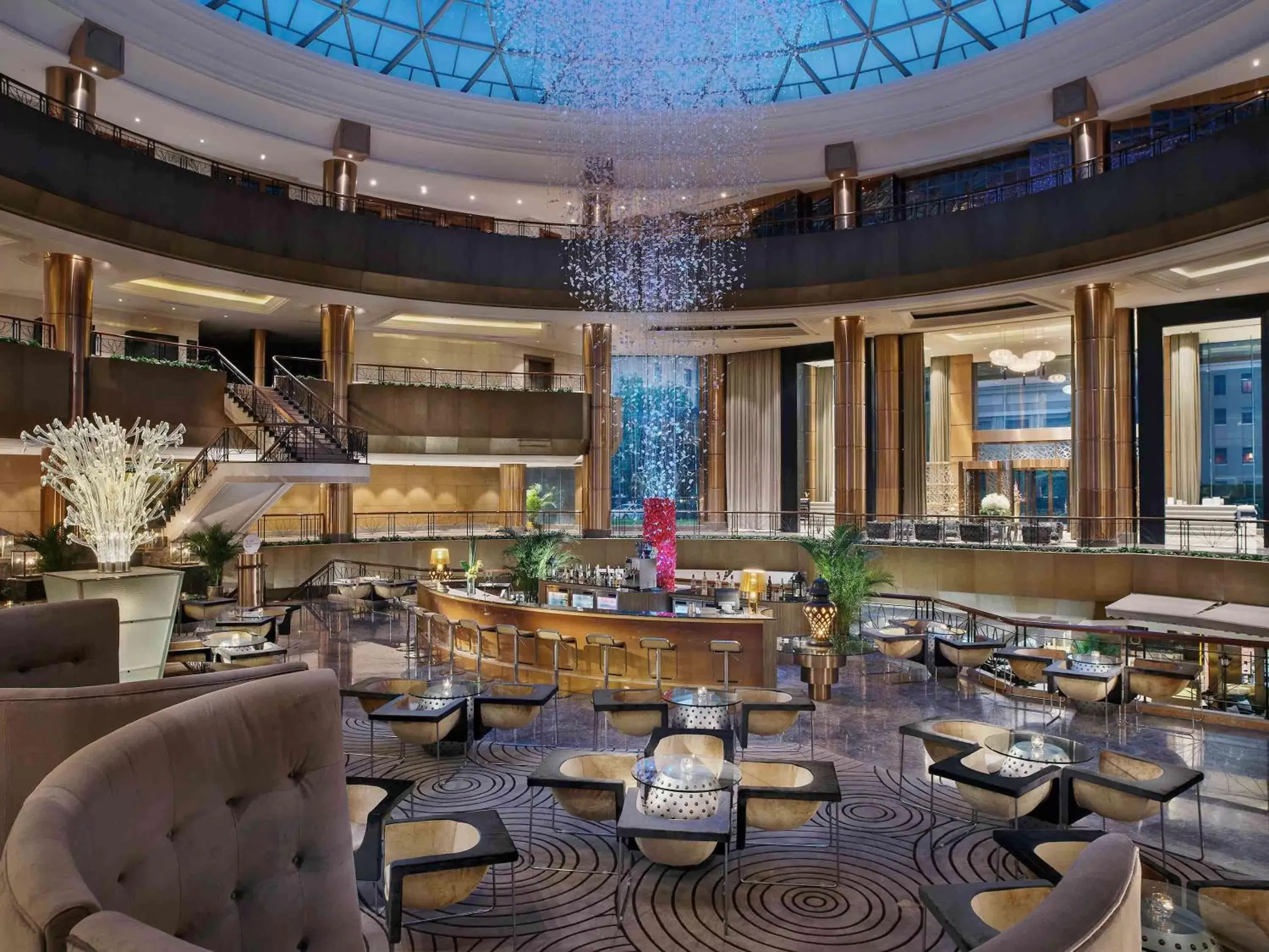 Lounge or bar, Restaurant/Places to Eat in Sofitel Zhengzhou International