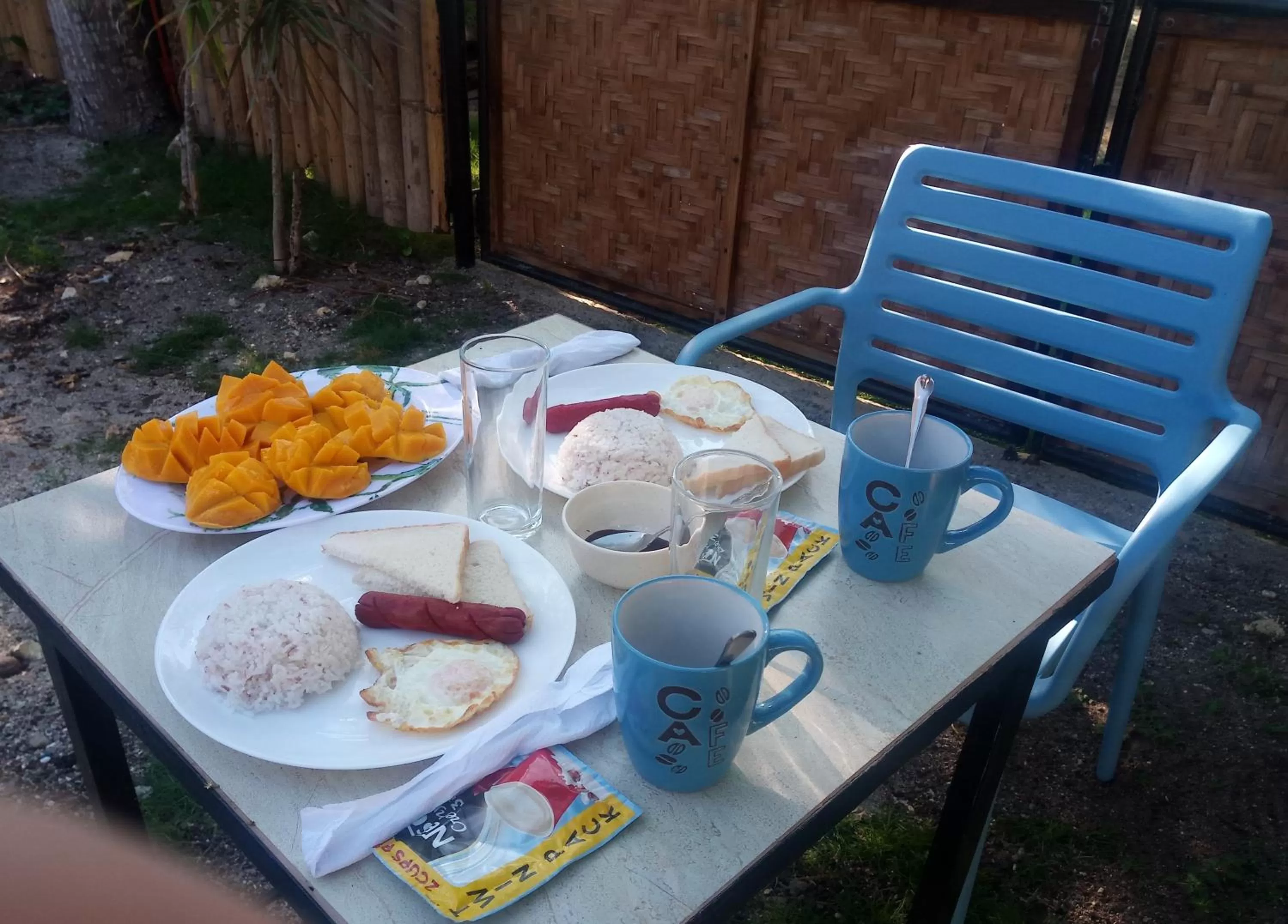 Breakfast in D & B BLUESTAR BEACH RESORT