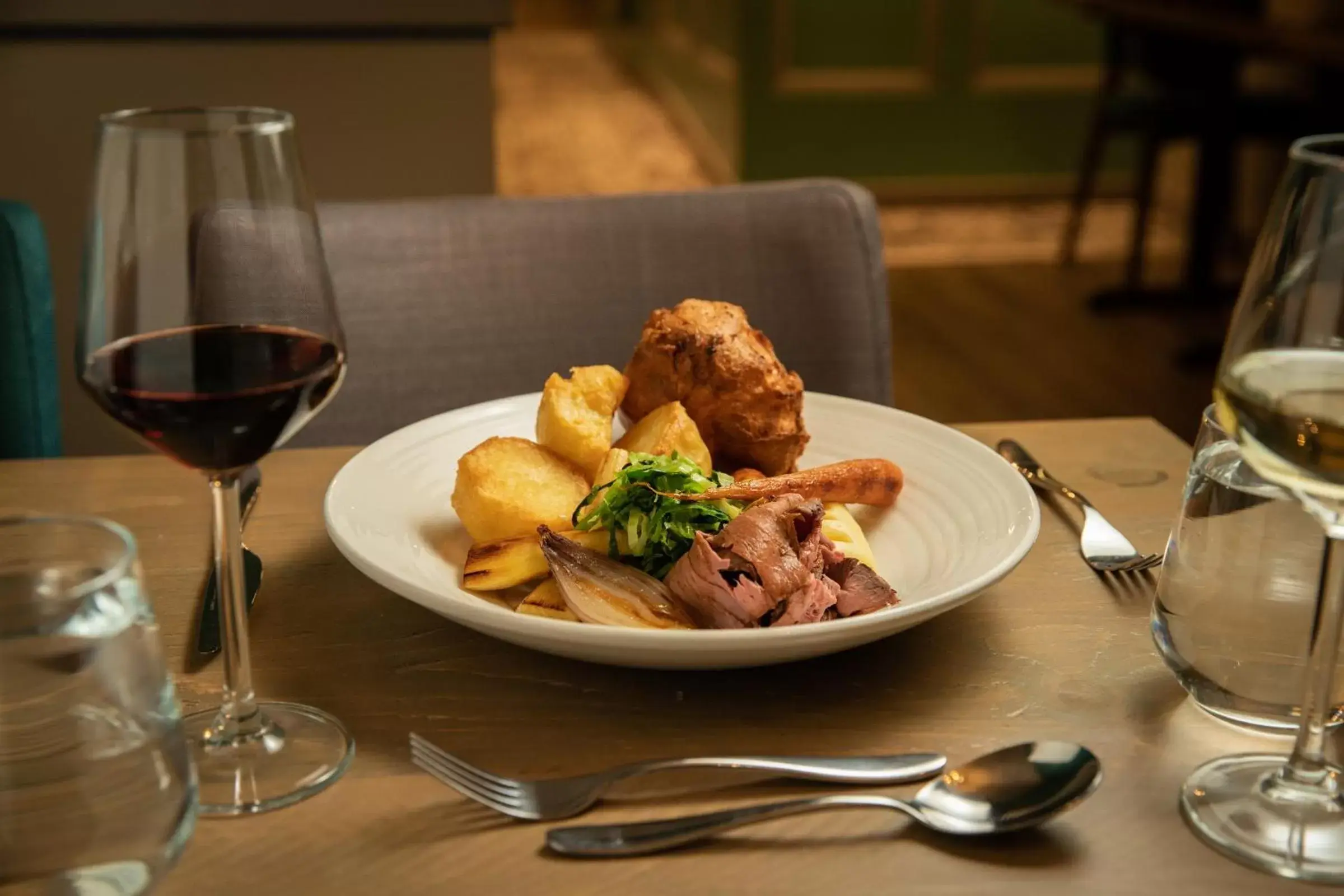 Food close-up in Park Head Hotel