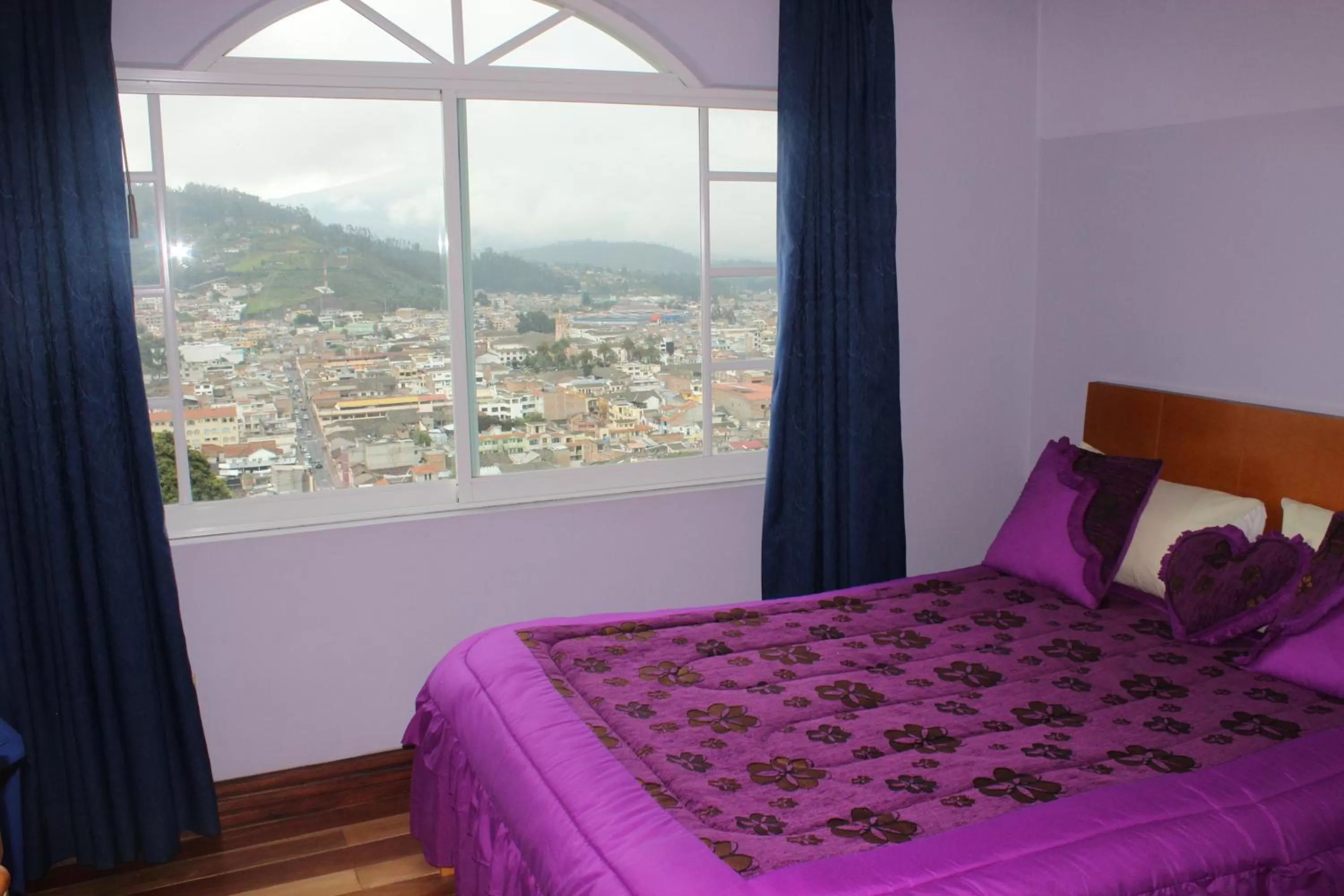Off site, Bed in Hostal Mirador de Otavalo