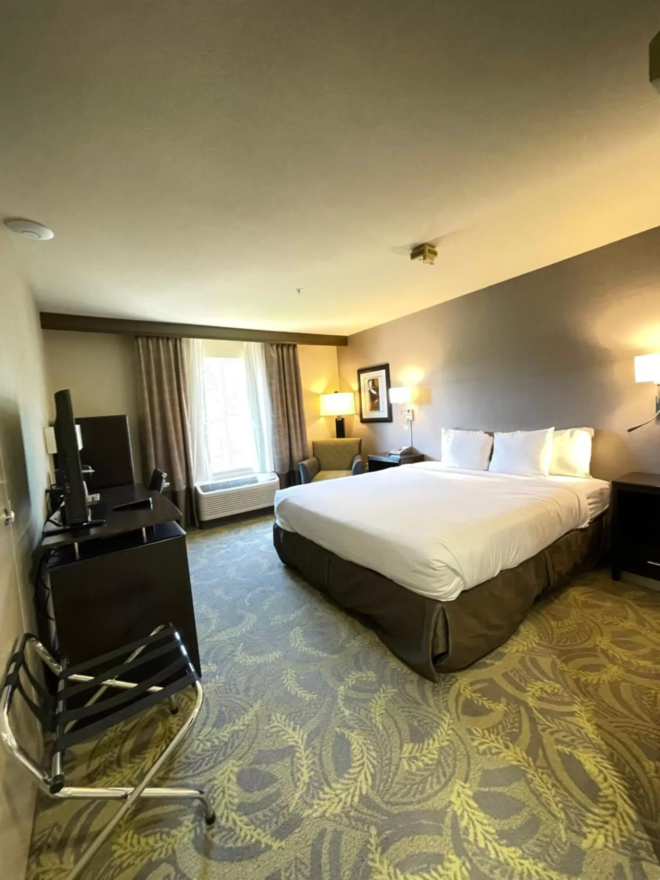 Guests, Bed in Country Inn & Suites by Radisson, San Carlos, CA