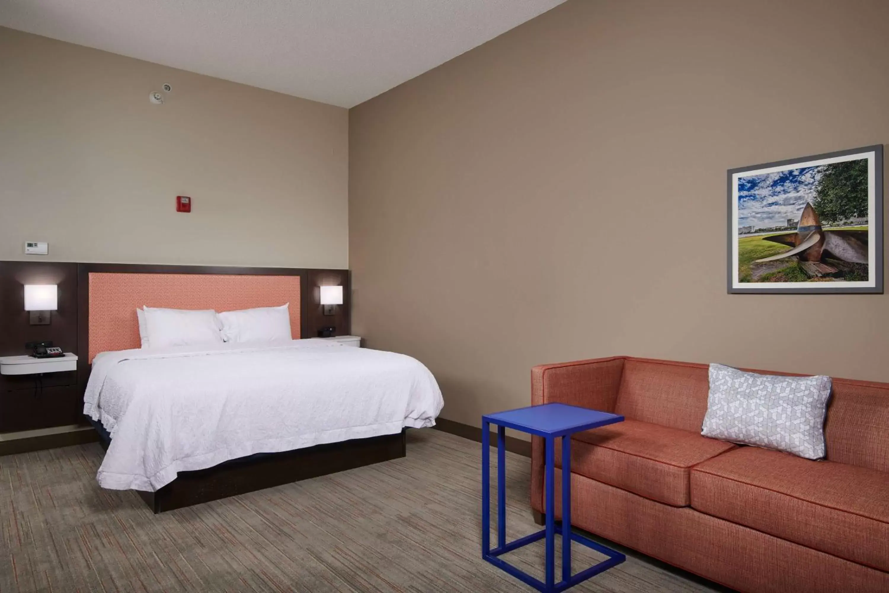 Bed in Hampton Inn Wilmington-Medical Park