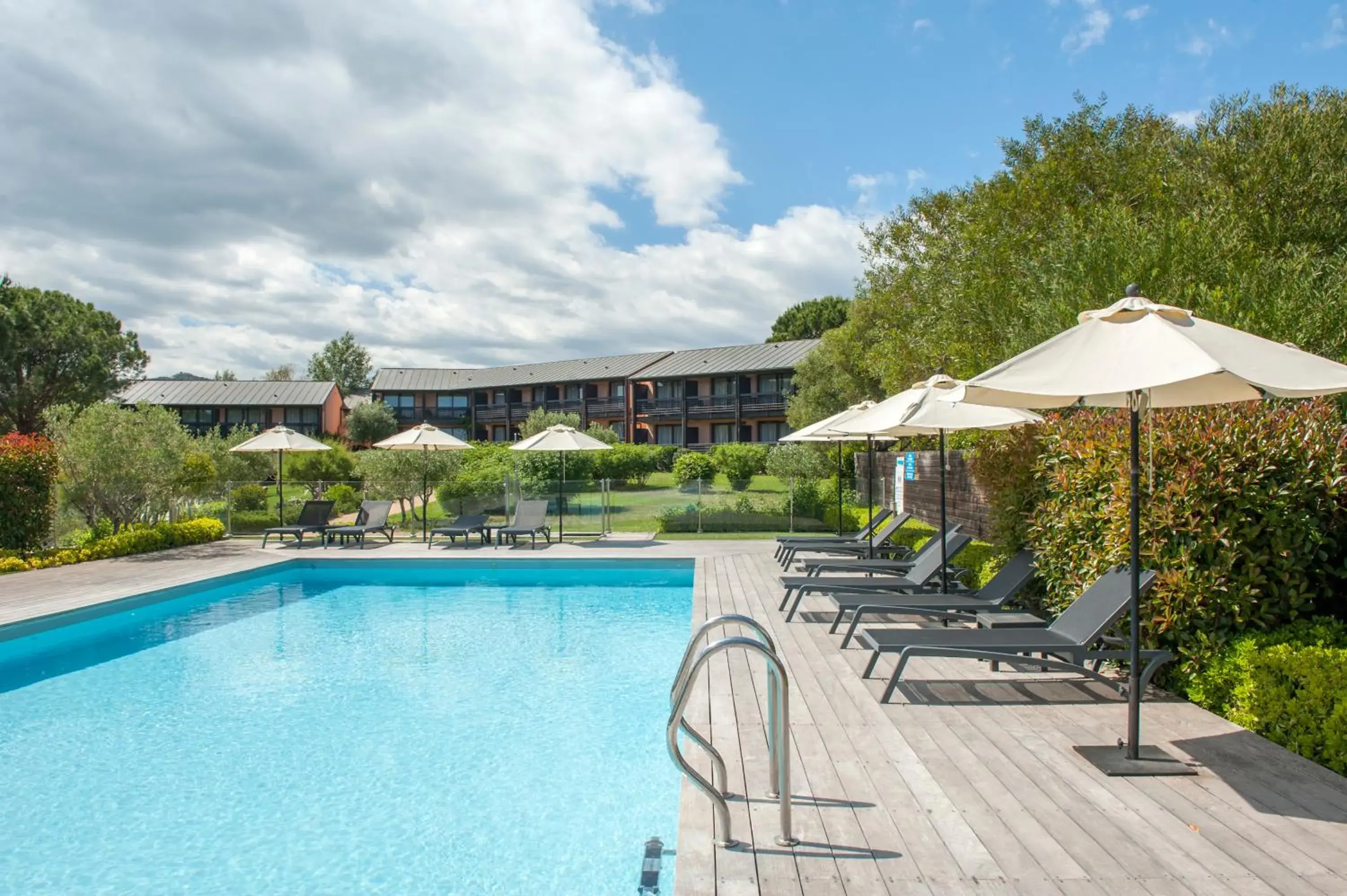 Pool view, Swimming Pool in Hôtel Castell'Verde