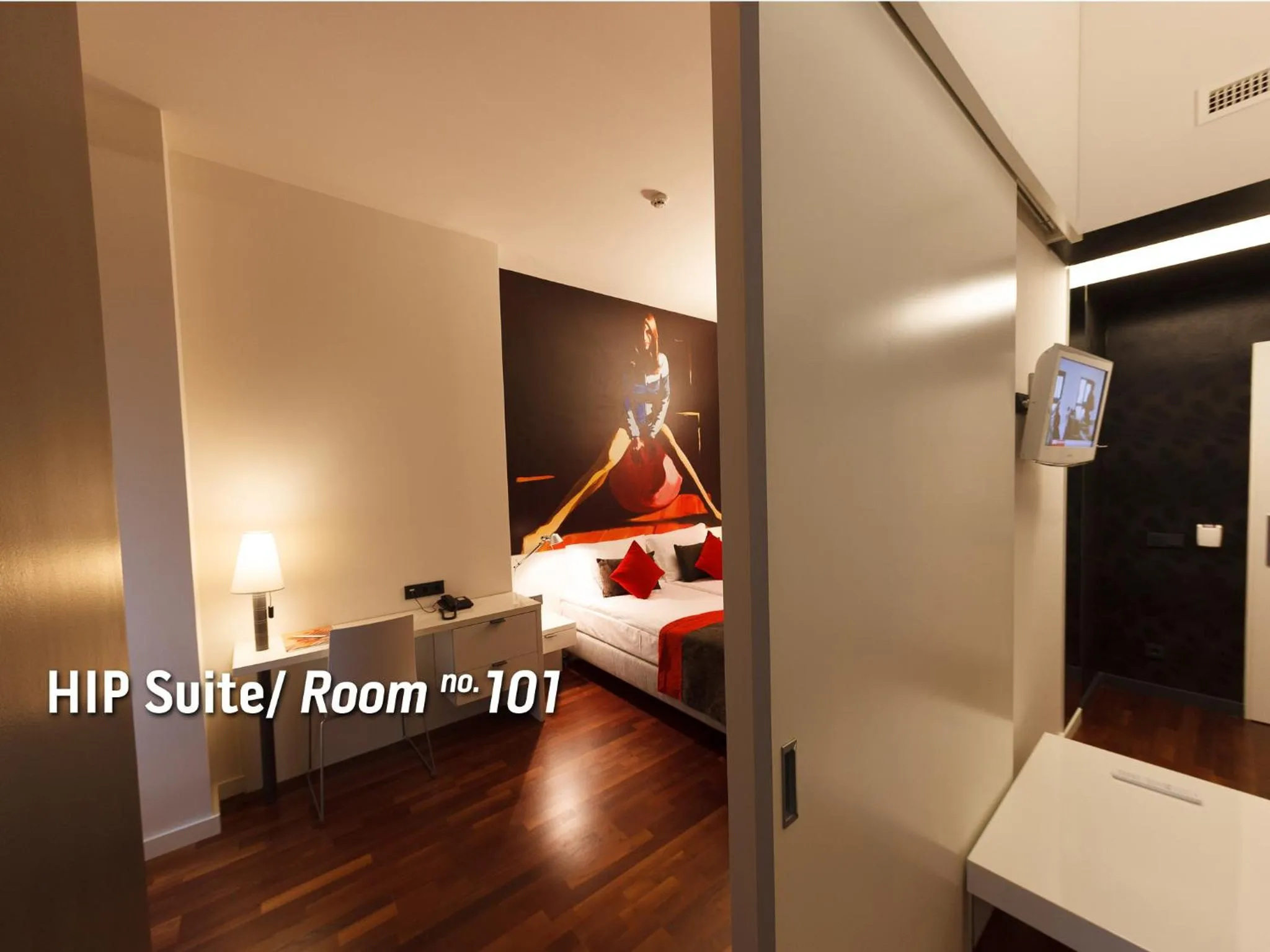 Bedroom, Bed in Bohem Art Hotel