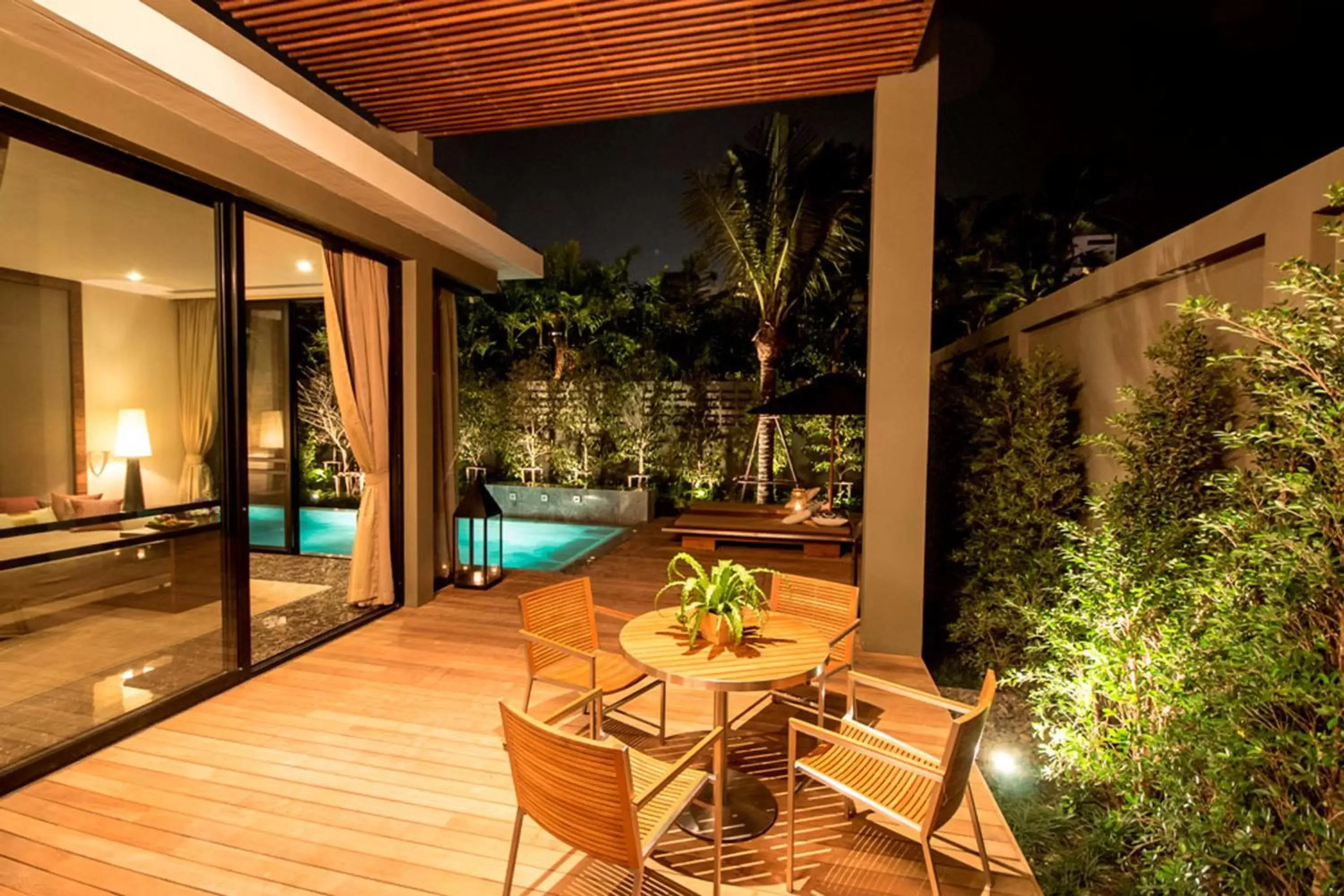 Balcony/Terrace, Swimming Pool in V Villas Hua Hin, MGallery