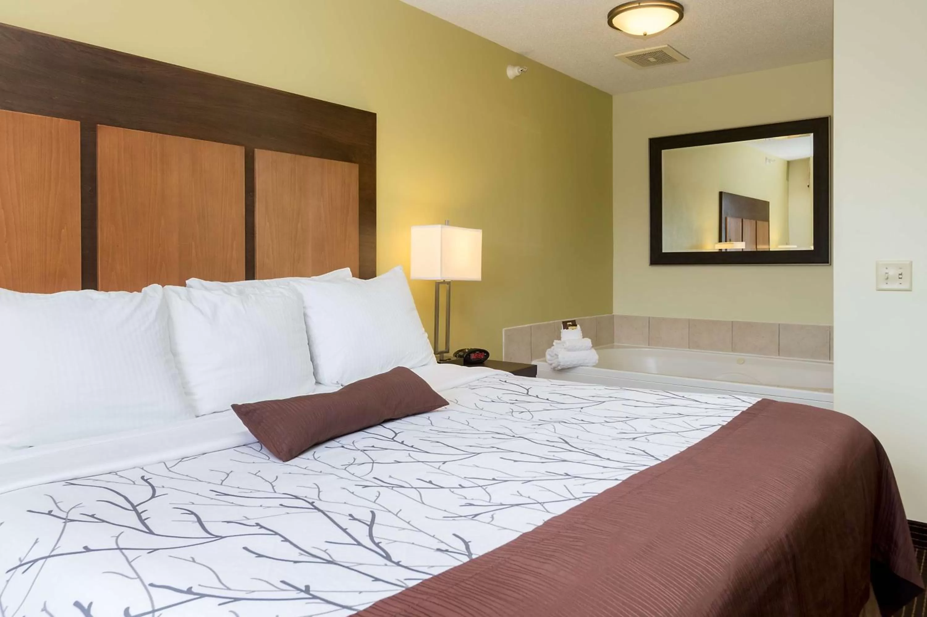 King Suite with Spa Bath - Non-Smoking in White Pine Inn & Suites